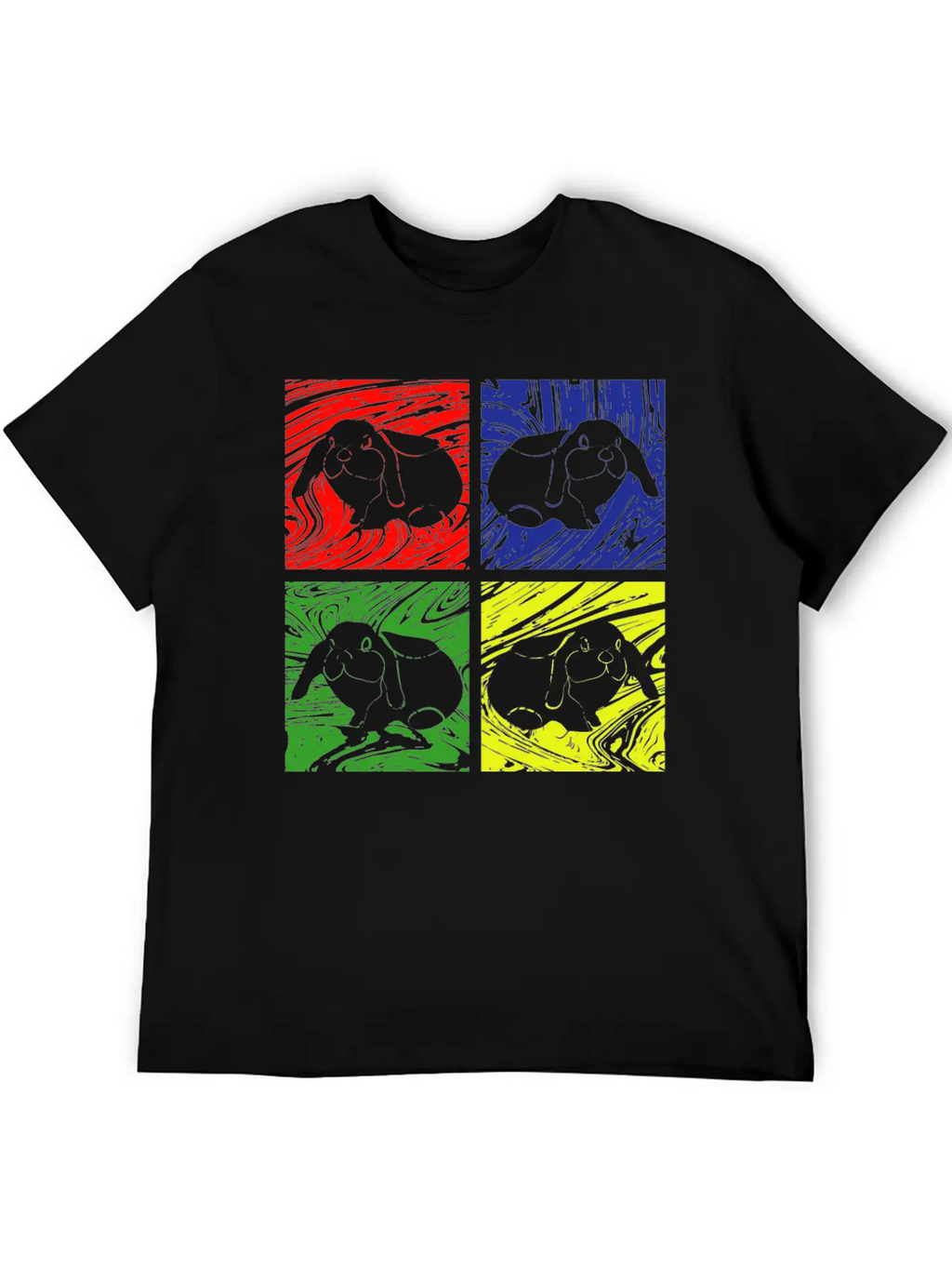Rabbit Bunny Unisex Casual T-Shirt – Clean Design For Daily Comfort