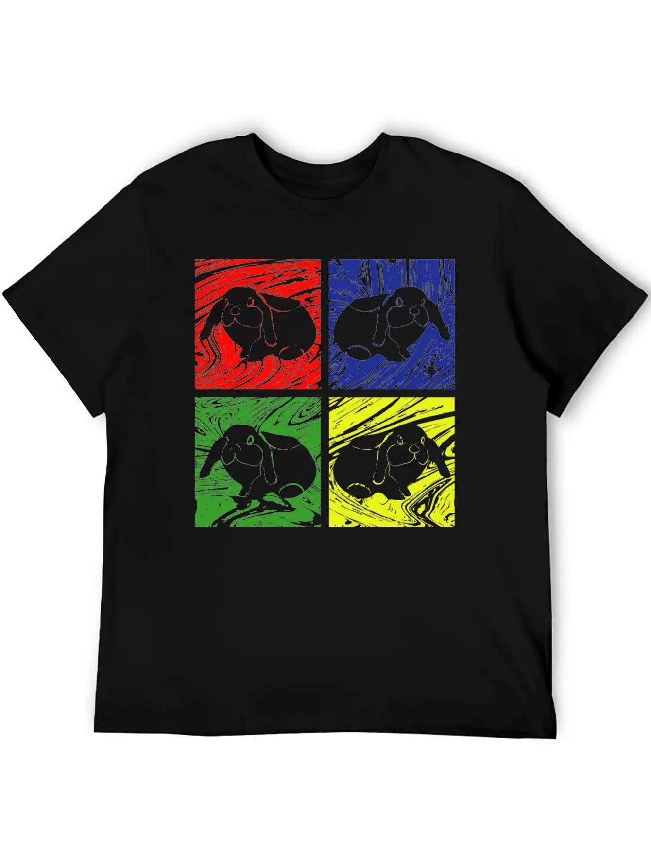 Rabbit Bunny Unisex Casual T-Shirt – Clean Design For Daily Comfort