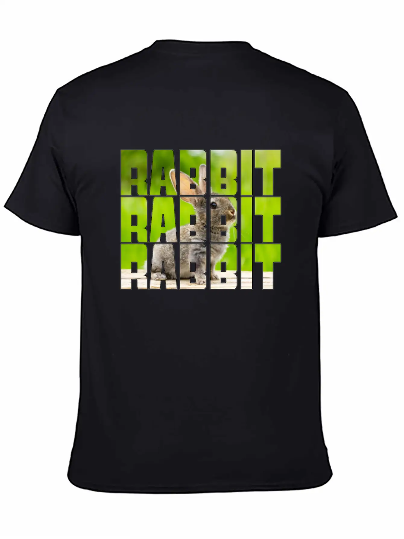 Rabbit Casual Graphic T-Shirt – Simple And Comfortable Daily Wear