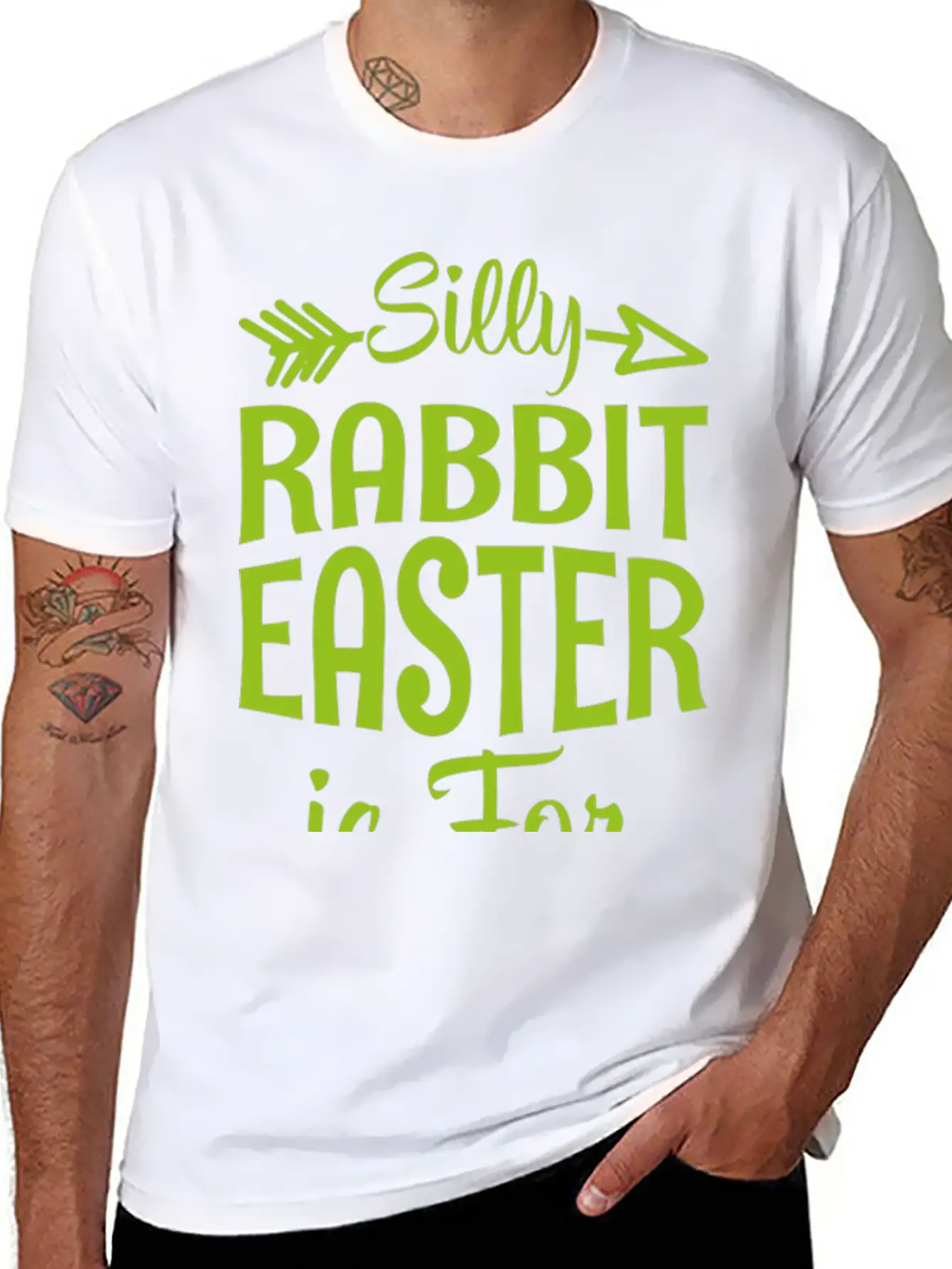 Rabbit Easter Jesus Gift Spring Unisex Casual T-Shirt – Clean Design For Daily Comfort