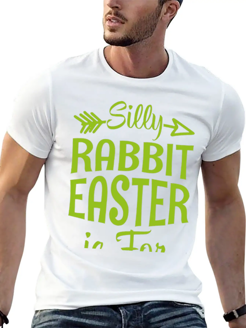 Rabbit Easter Jesus Gift Spring Unisex Casual T-Shirt – Clean Design For Daily Comfort