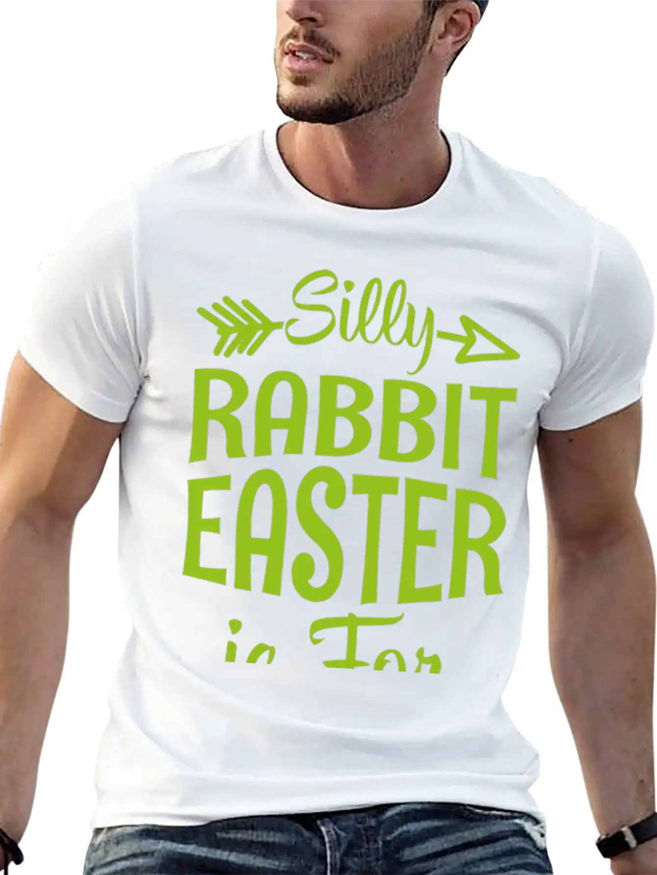 Rabbit Easter Jesus Gift Spring Unisex Casual T-Shirt – Clean Design For Daily Comfort