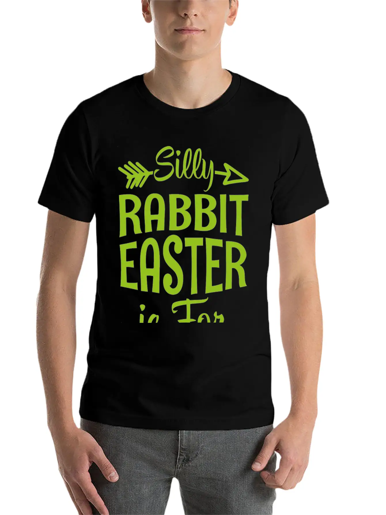 Rabbit Easter Jesus Gift Spring Unisex Casual T-Shirt – Clean Design For Daily Comfort