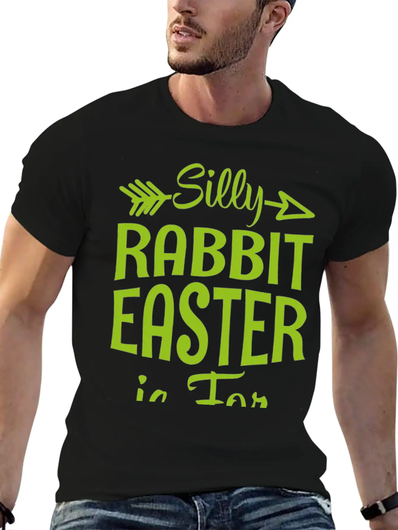Rabbit Easter Jesus Gift Spring Unisex Casual T-Shirt – Clean Design For Daily Comfort