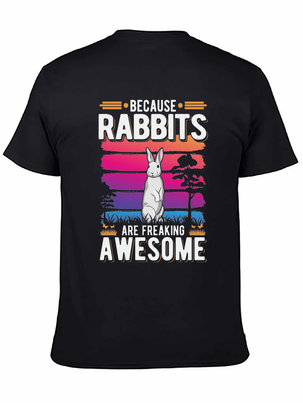 Rabbit Gift Bunny Stylish Everyday T-Shirt – Unisex Basic Cotton Tee