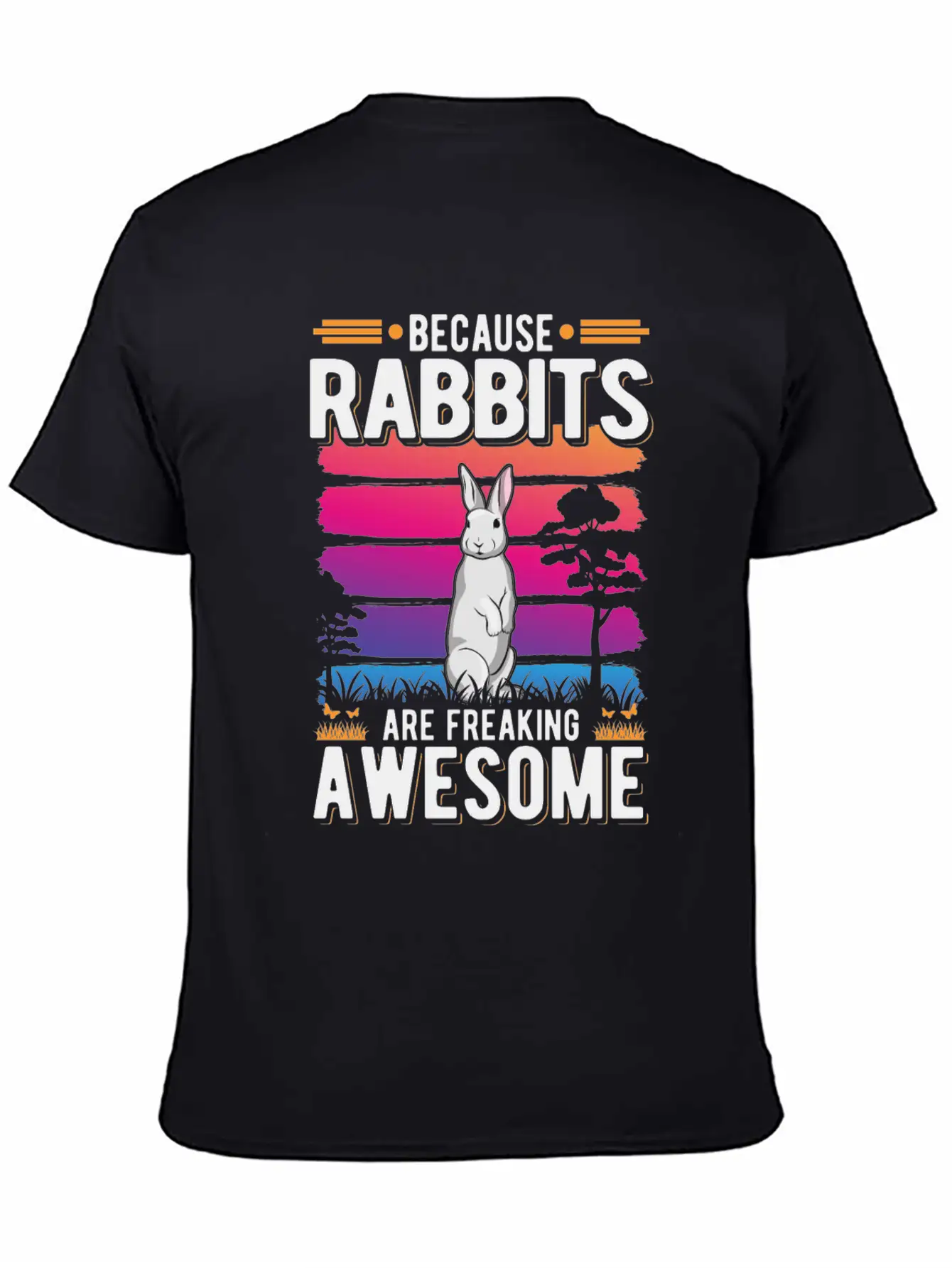 Rabbit Gift Bunny Stylish Everyday T-Shirt – Unisex Basic Cotton Tee