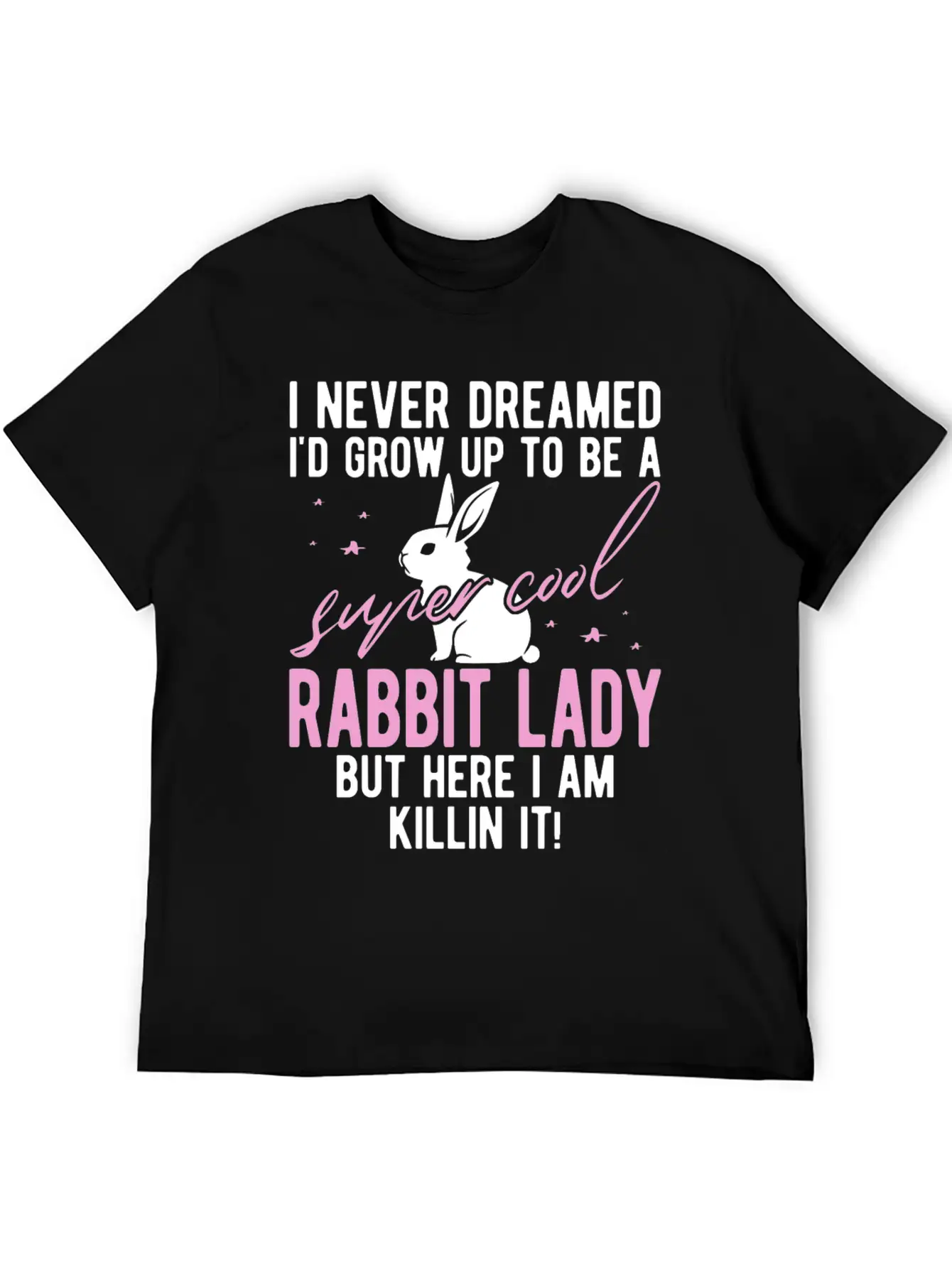 Rabbit Mom Rabbit Gift Rabbit Holder Essential Cotton Tee For Daily Outfits – Unisex Style