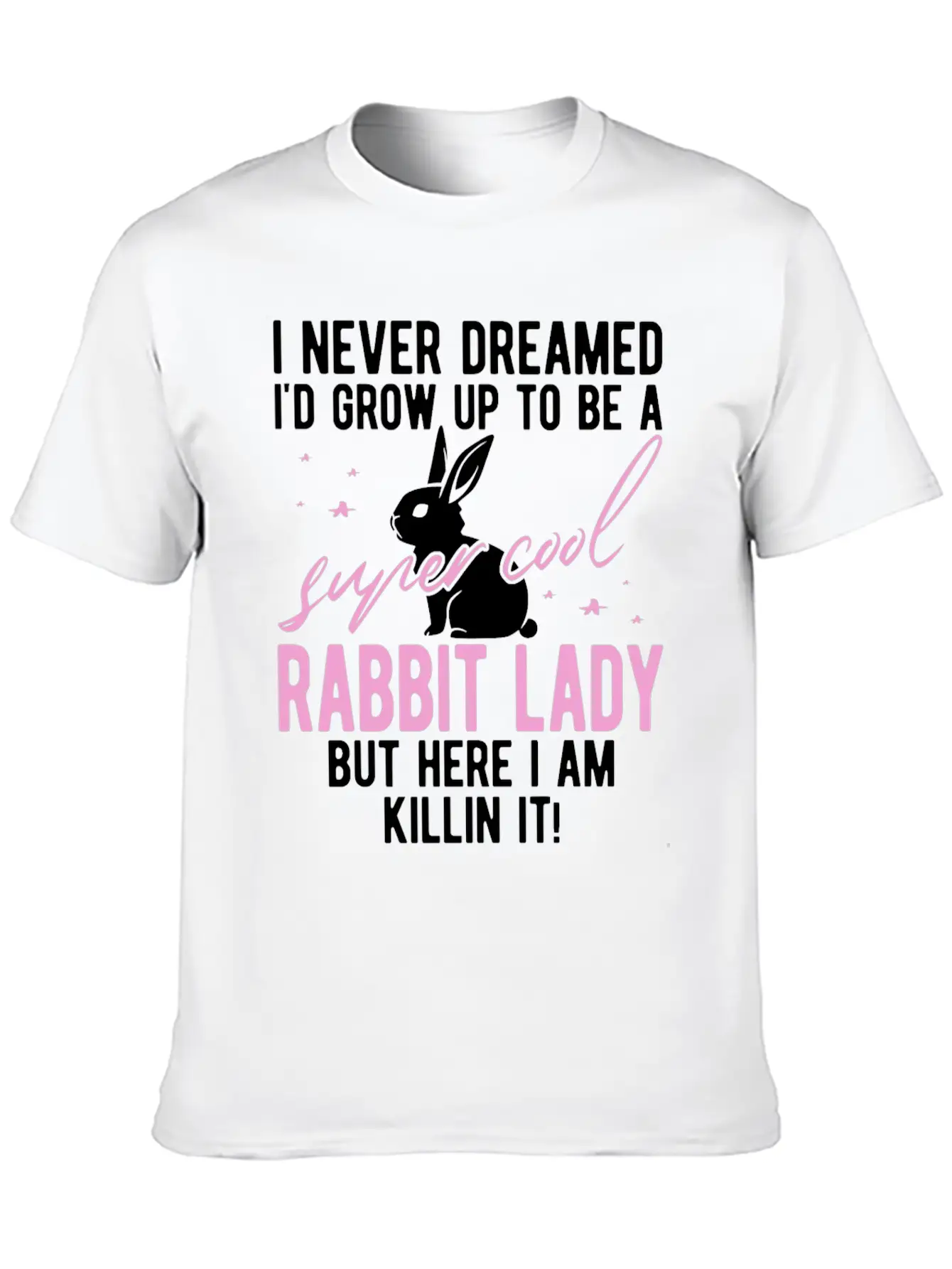 Rabbit Mom Rabbit Gift Rabbit Holder Essential Cotton Tee For Daily Outfits – Unisex Style