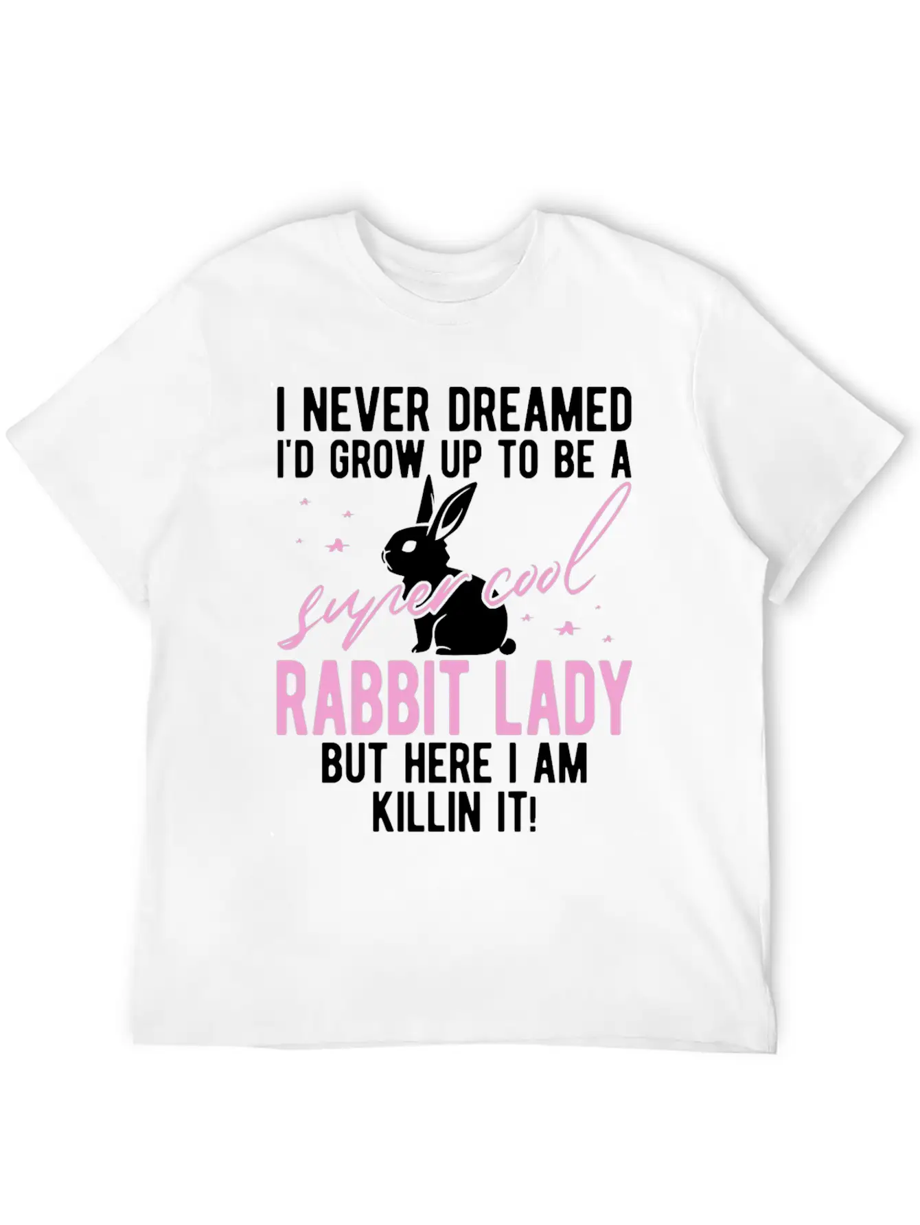Rabbit Mom Rabbit Gift Rabbit Holder Essential Cotton Tee For Daily Outfits – Unisex Style