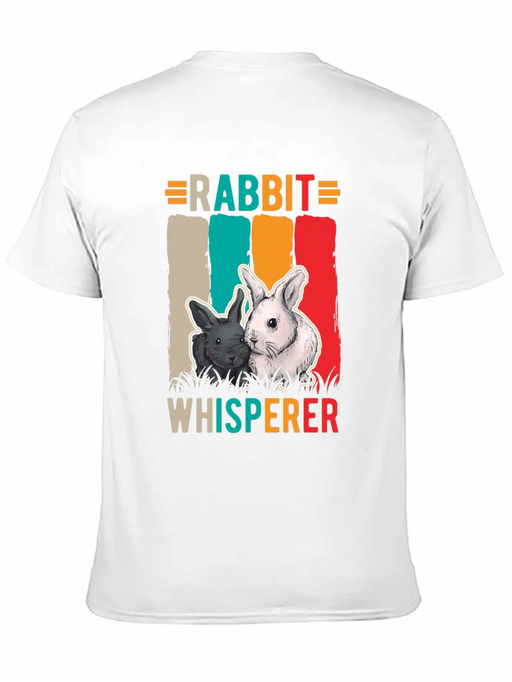 Rabbit Whisperer Unisex Casual T-Shirt – Clean Design For Daily Comfort
