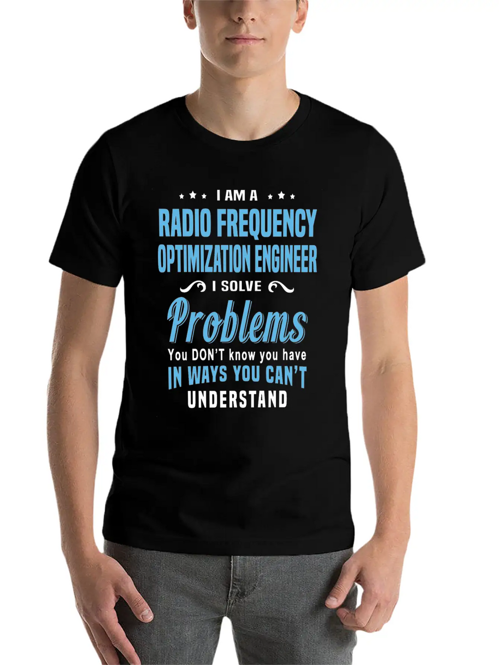 Radio Frequency Optimization Engineer Unisex Casual T-Shirt – Clean Design For Daily Comfort