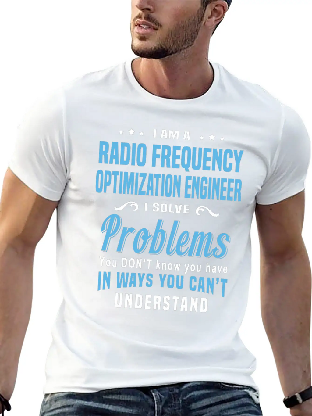 Radio Frequency Optimization Engineer Unisex Casual T-Shirt – Clean Design For Daily Comfort