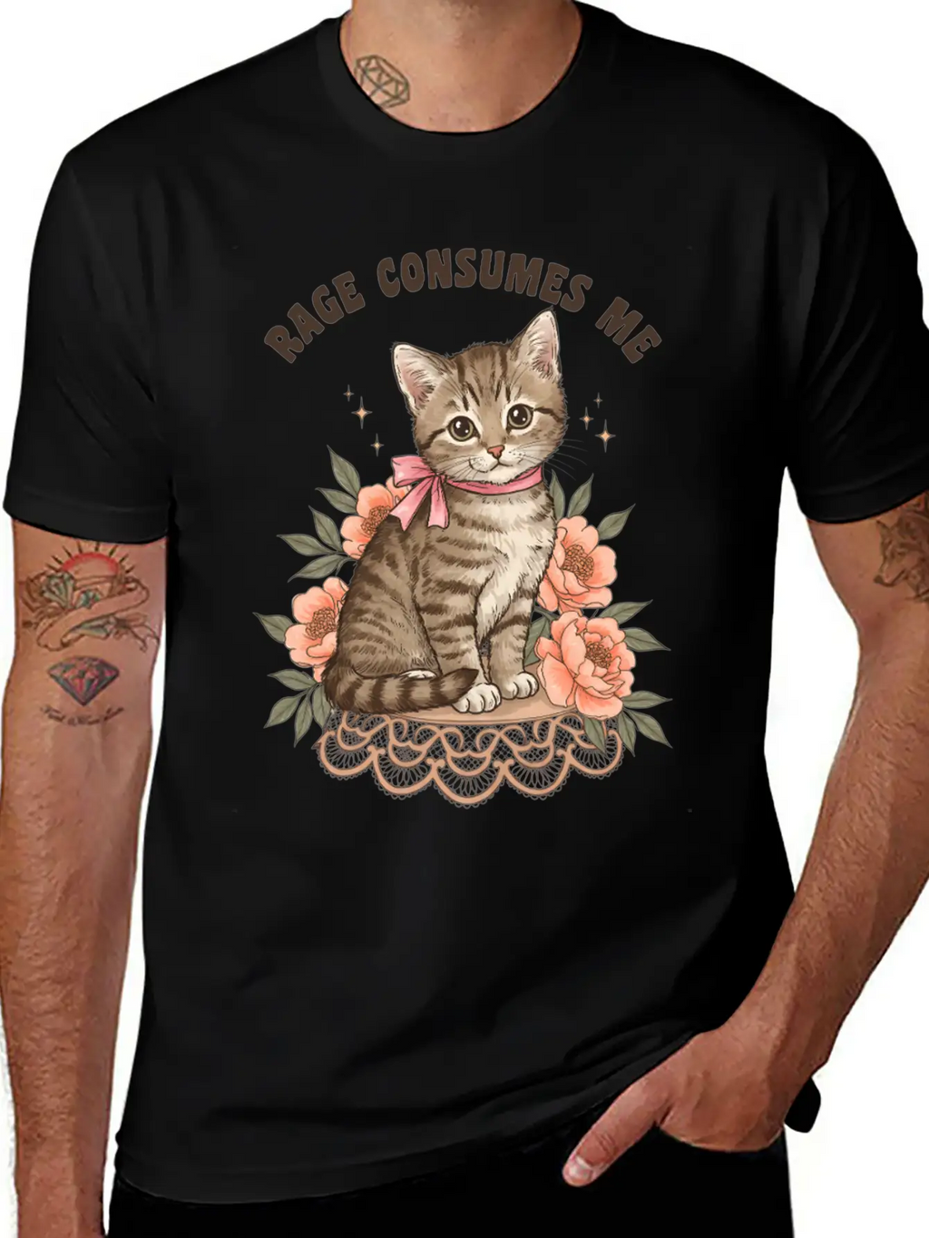 Rage Consumes Me Unisex Casual T-Shirt – Clean Design For Daily Comfort