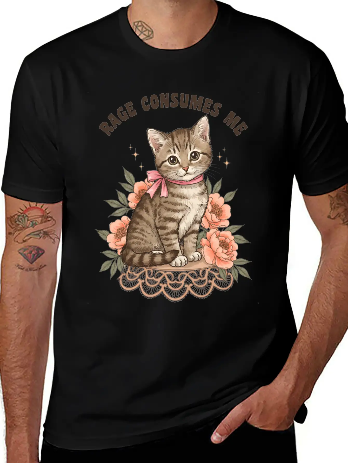 Rage Consumes Me Unisex Casual T-Shirt – Clean Design For Daily Comfort