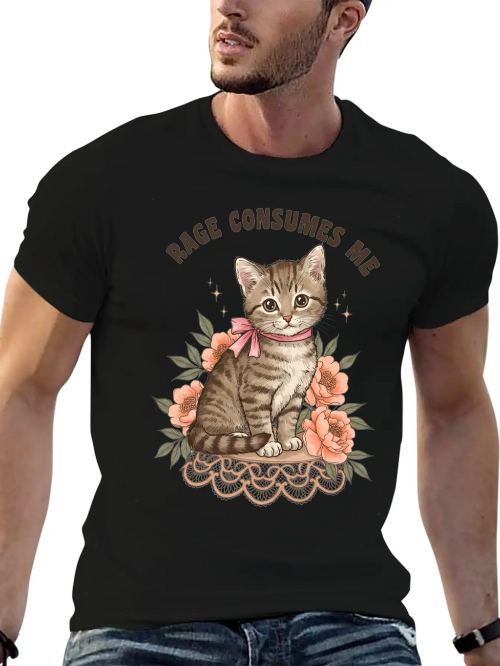 Rage Consumes Me Unisex Casual T-Shirt – Clean Design For Daily Comfort