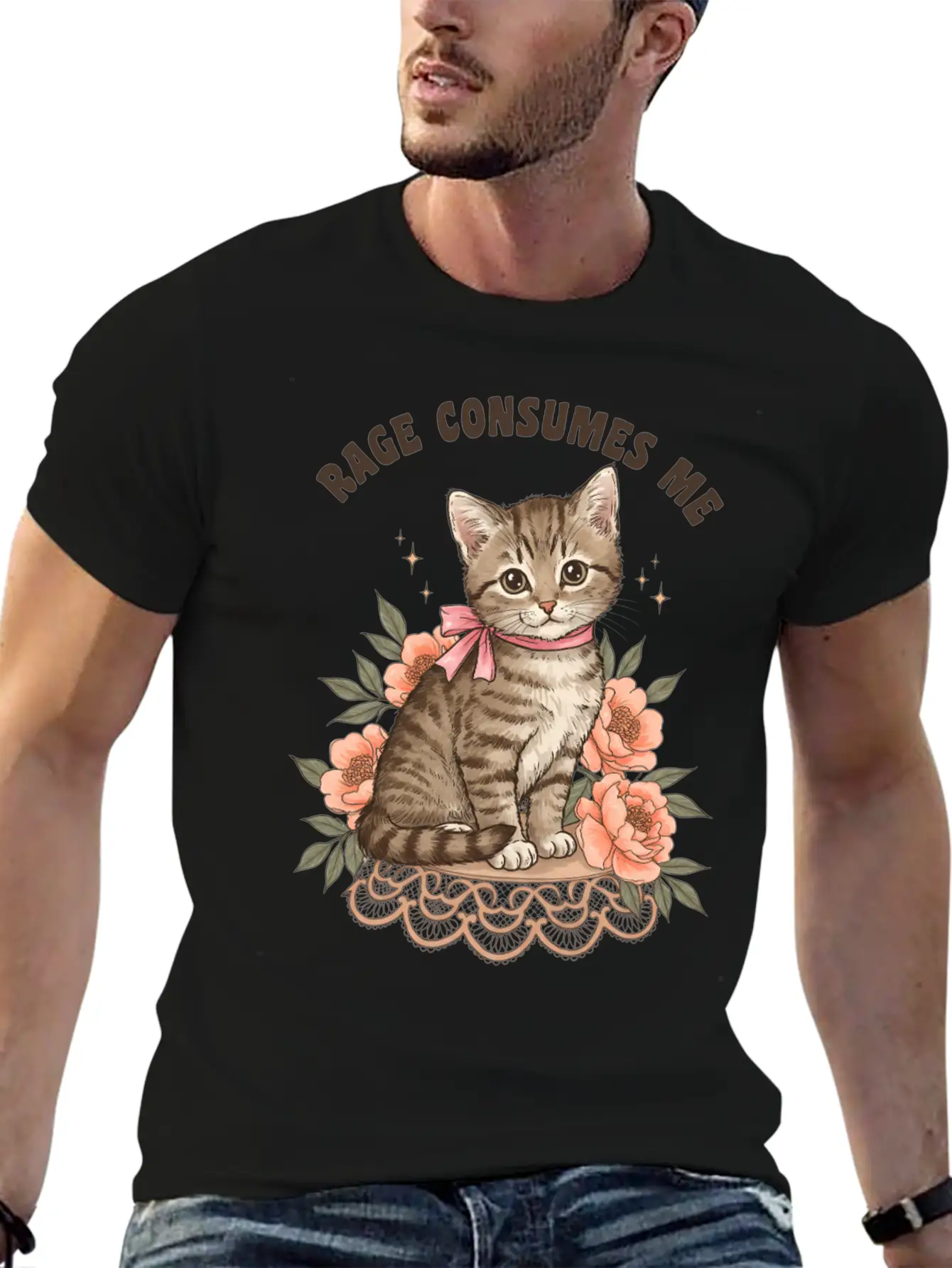 Rage Consumes Me Unisex Casual T-Shirt – Clean Design For Daily Comfort