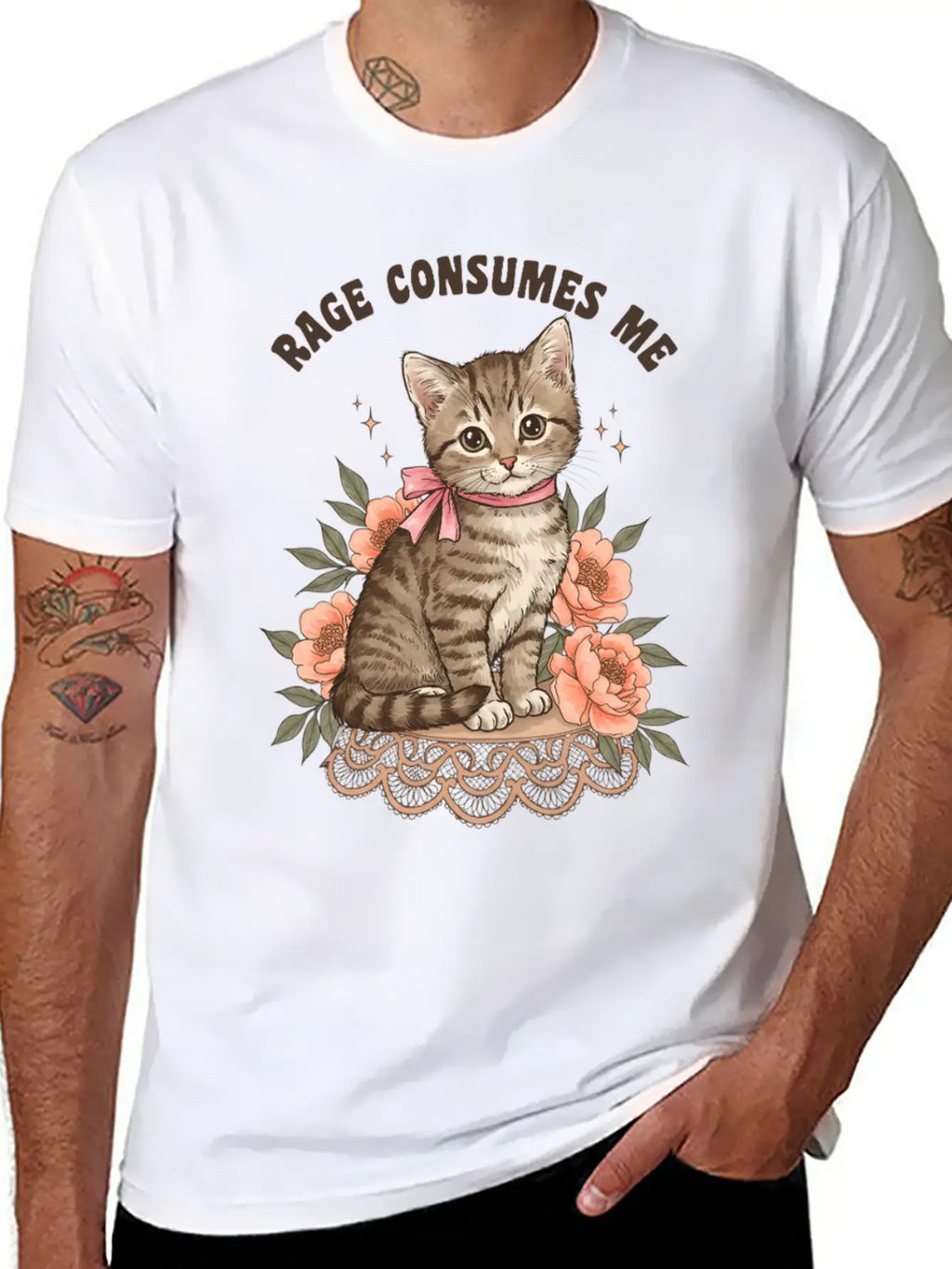 Rage Consumes Me Unisex Casual T-Shirt – Clean Design For Daily Comfort