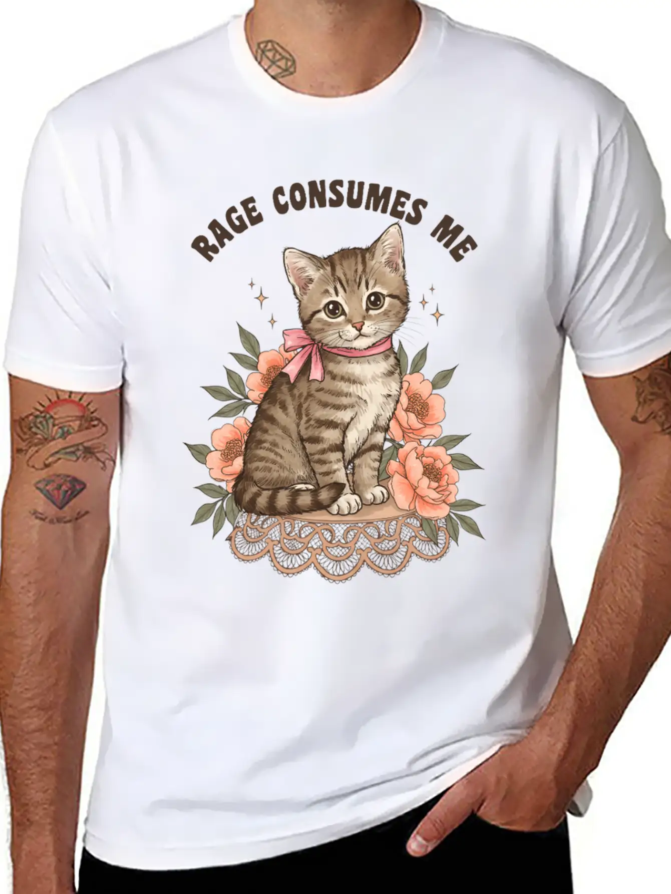 Rage Consumes Me Unisex Casual T-Shirt – Clean Design For Daily Comfort