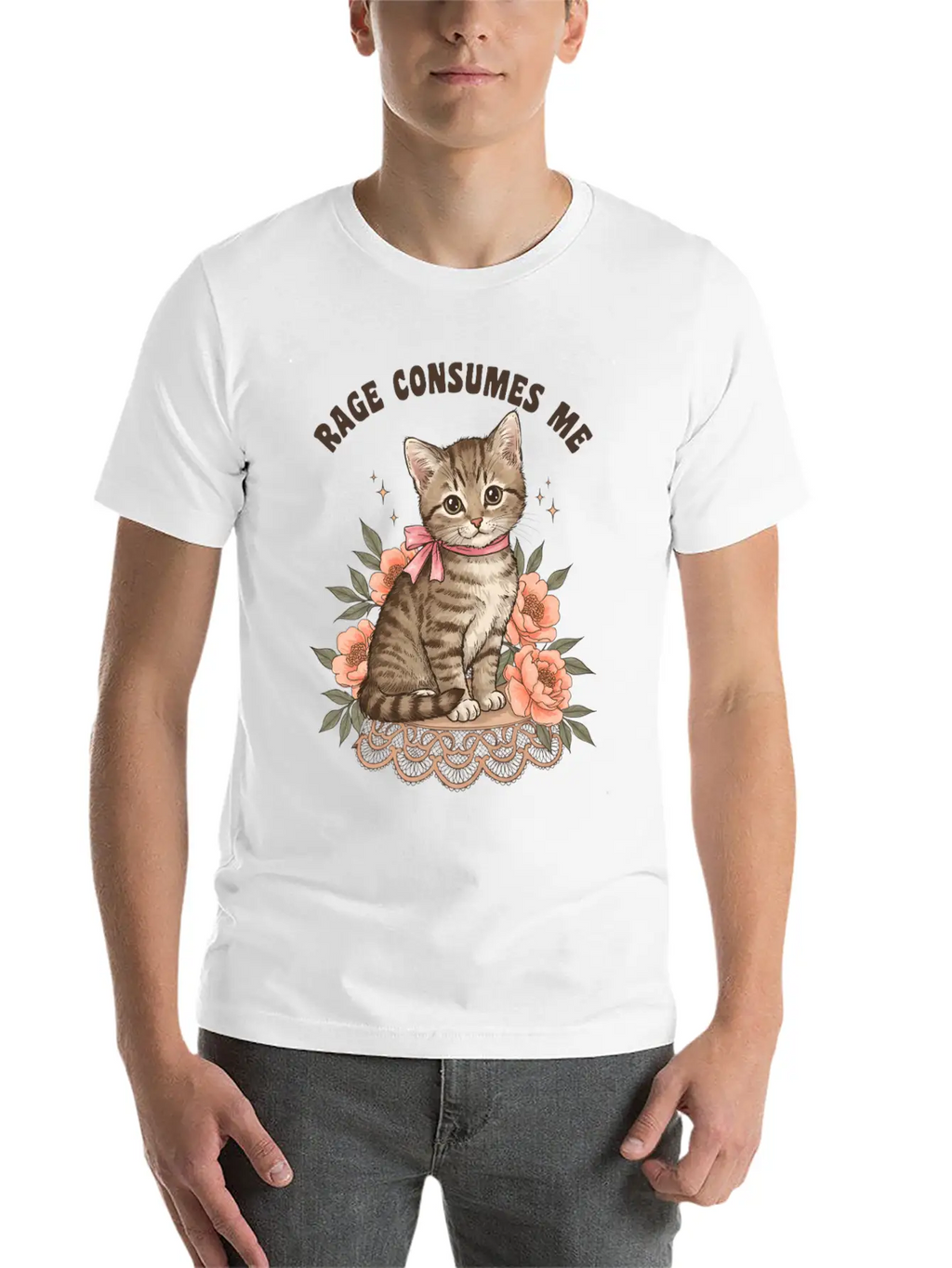 Rage Consumes Me Unisex Casual T-Shirt – Clean Design For Daily Comfort