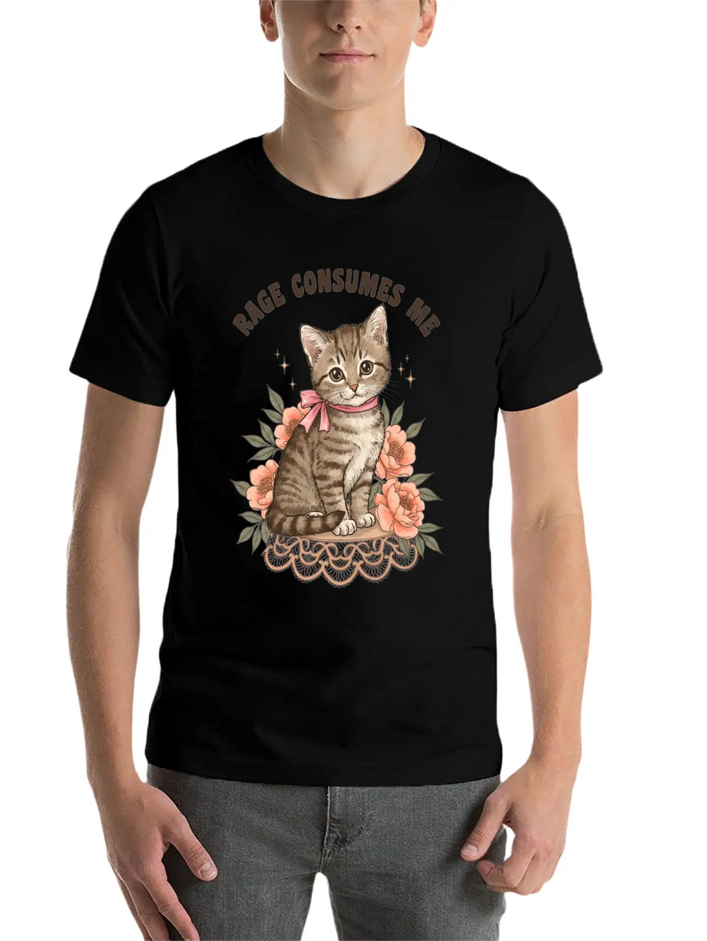 Rage Consumes Me Unisex Casual T-Shirt – Clean Design For Daily Comfort