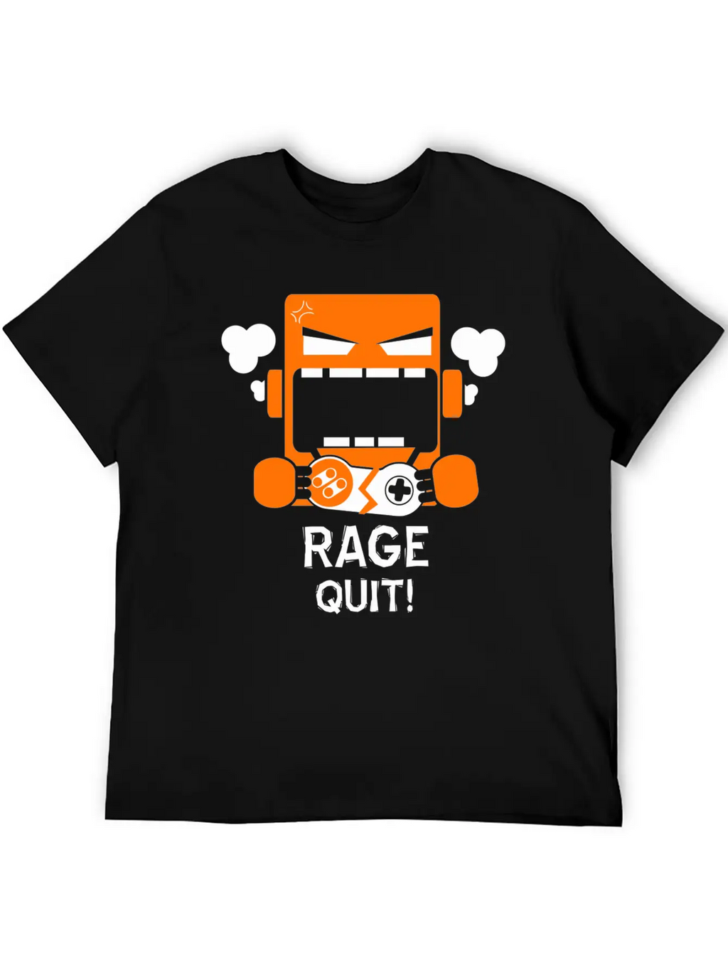 Rage Quit Casual Graphic T-Shirt – Simple And Comfortable Daily Wear