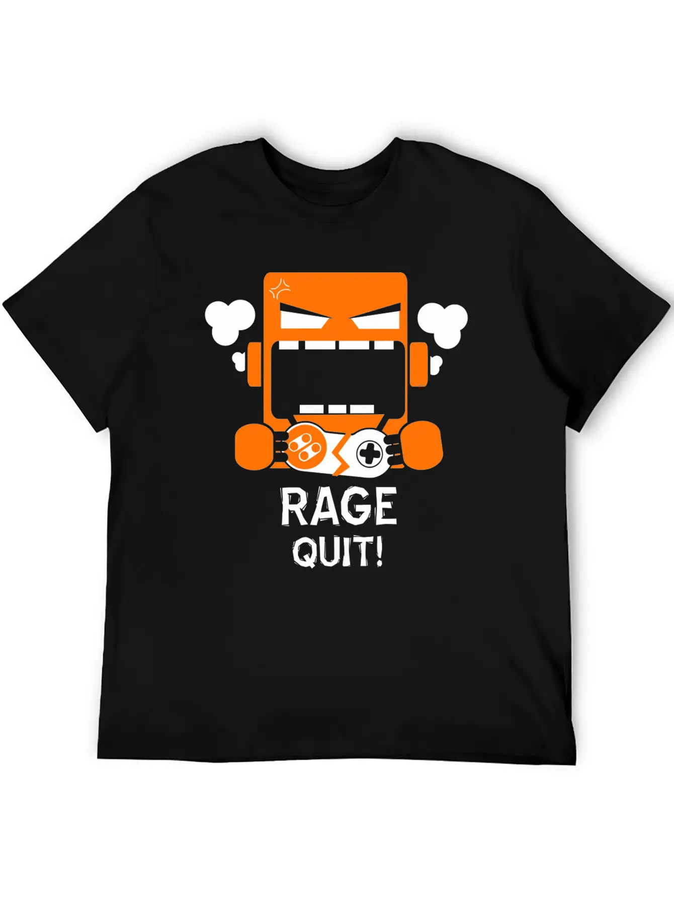 Rage Quit Casual Graphic T-Shirt – Simple And Comfortable Daily Wear