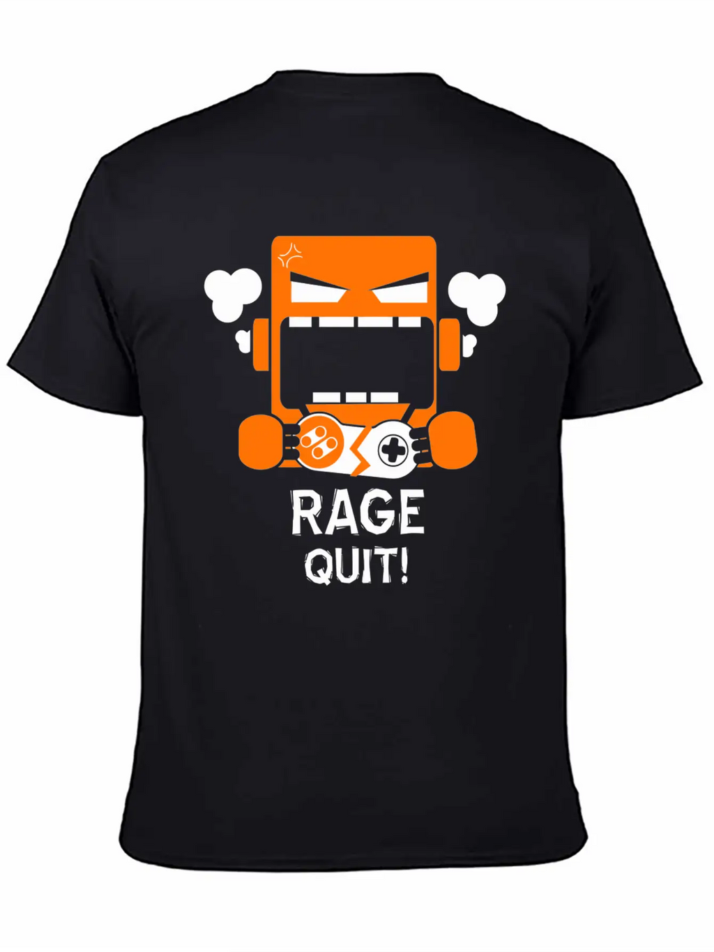 Rage Quit Casual Graphic T-Shirt – Simple And Comfortable Daily Wear