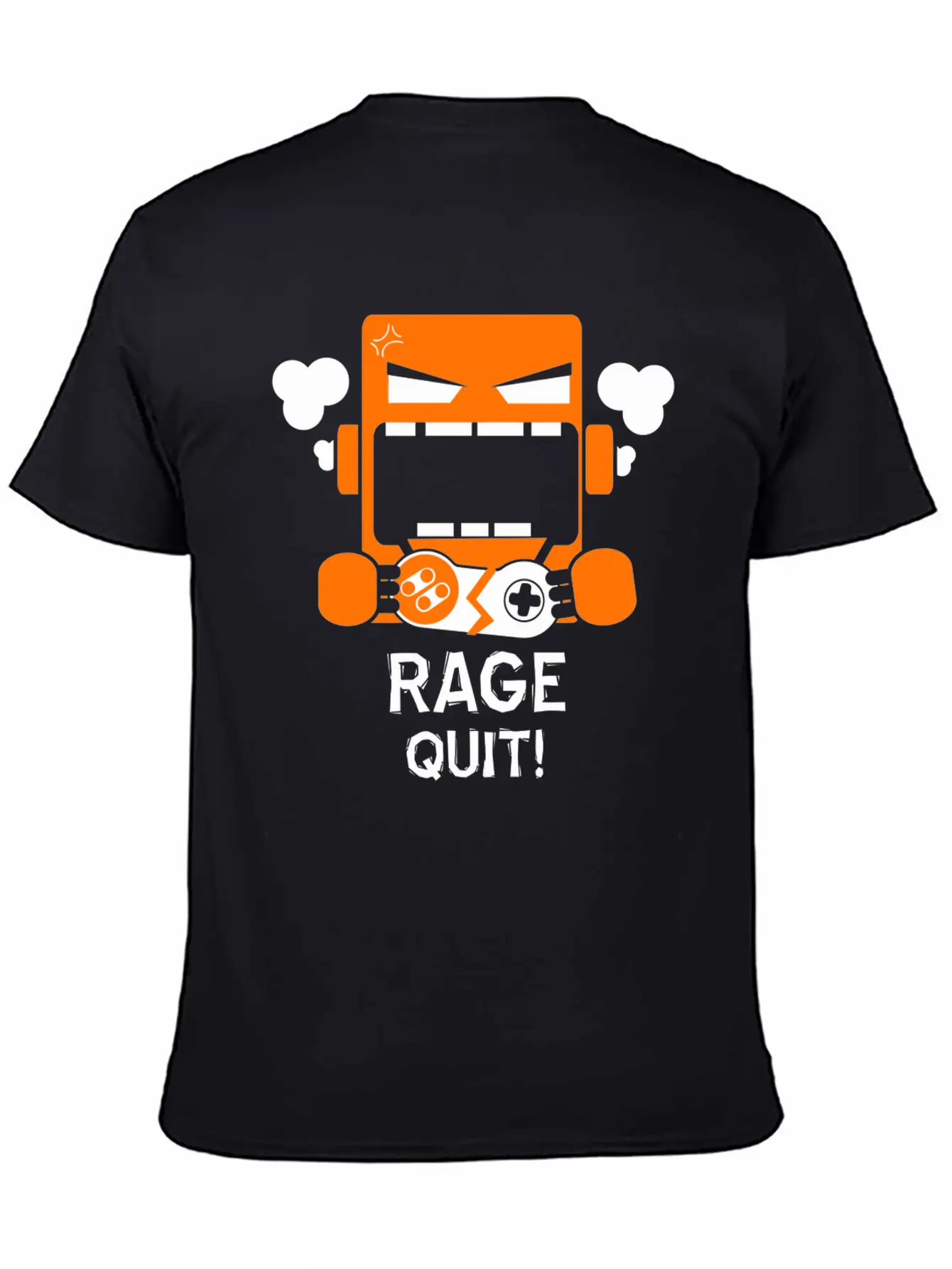 Rage Quit Casual Graphic T-Shirt – Simple And Comfortable Daily Wear