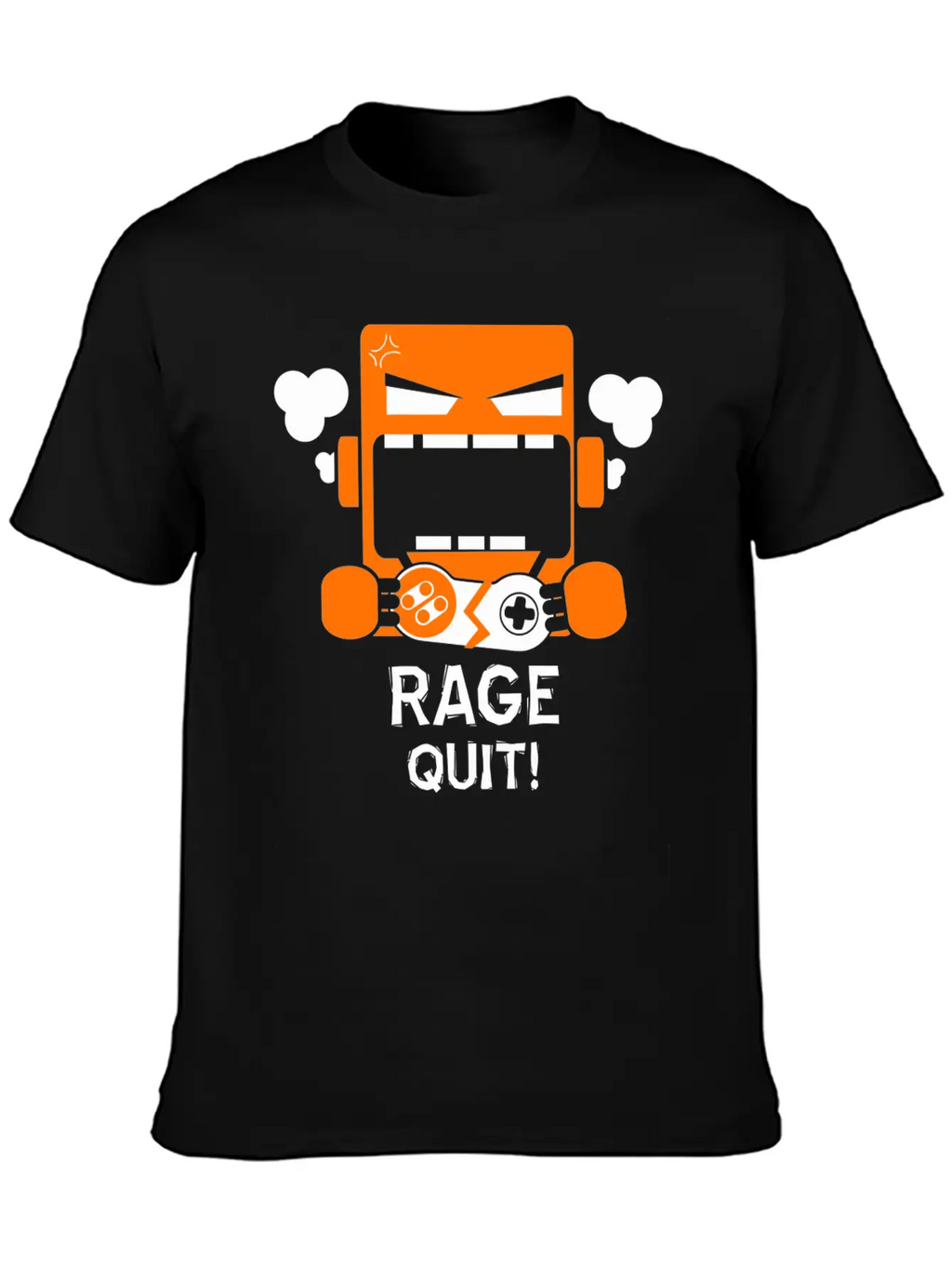 Rage Quit Casual Graphic T-Shirt – Simple And Comfortable Daily Wear