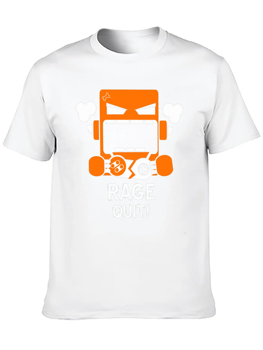 Rage Quit Casual Graphic T-Shirt – Simple And Comfortable Daily Wear