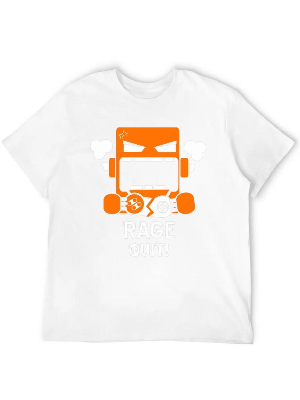 Rage Quit Casual Graphic T-Shirt – Simple And Comfortable Daily Wear