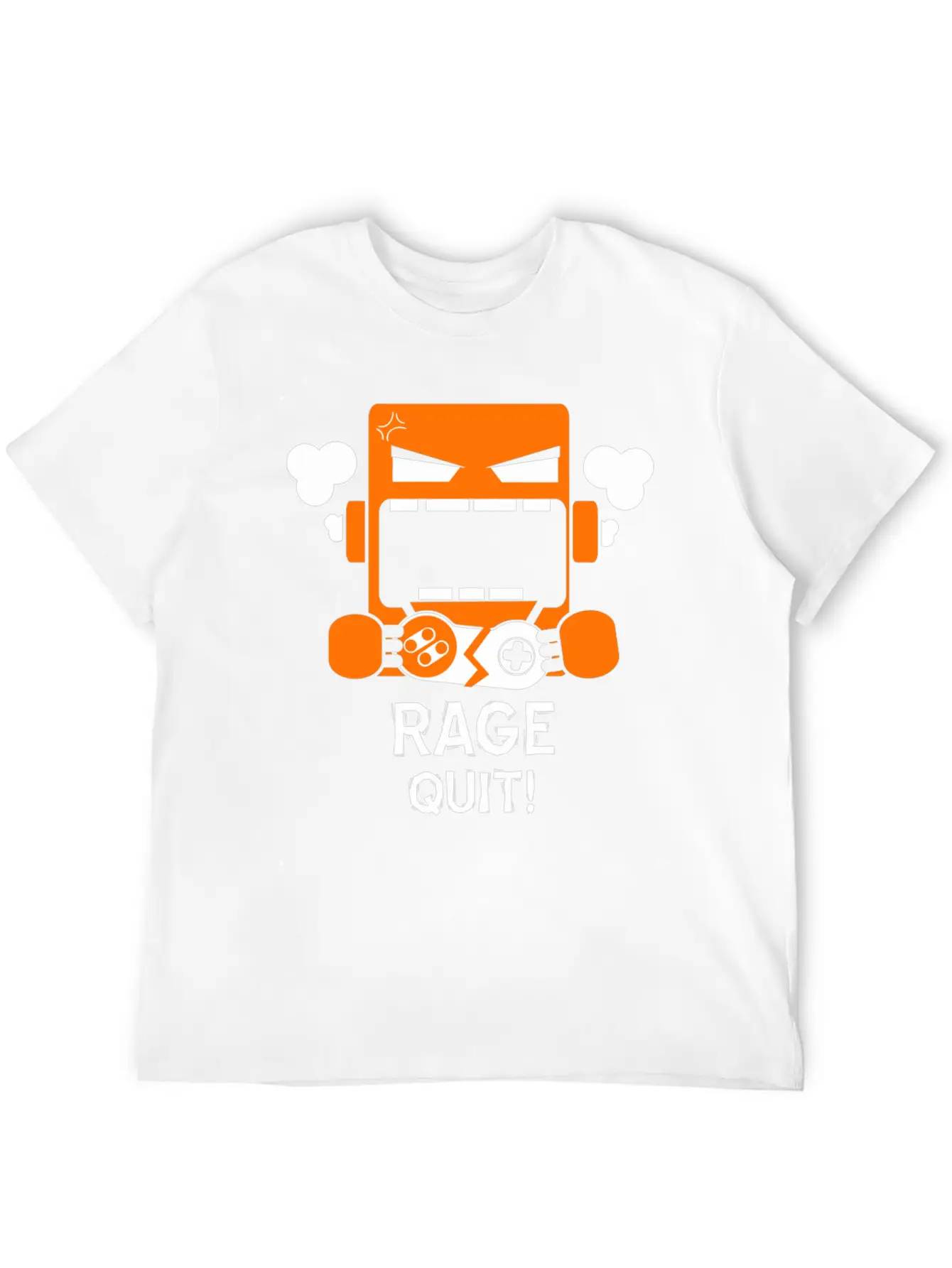 Rage Quit Casual Graphic T-Shirt – Simple And Comfortable Daily Wear