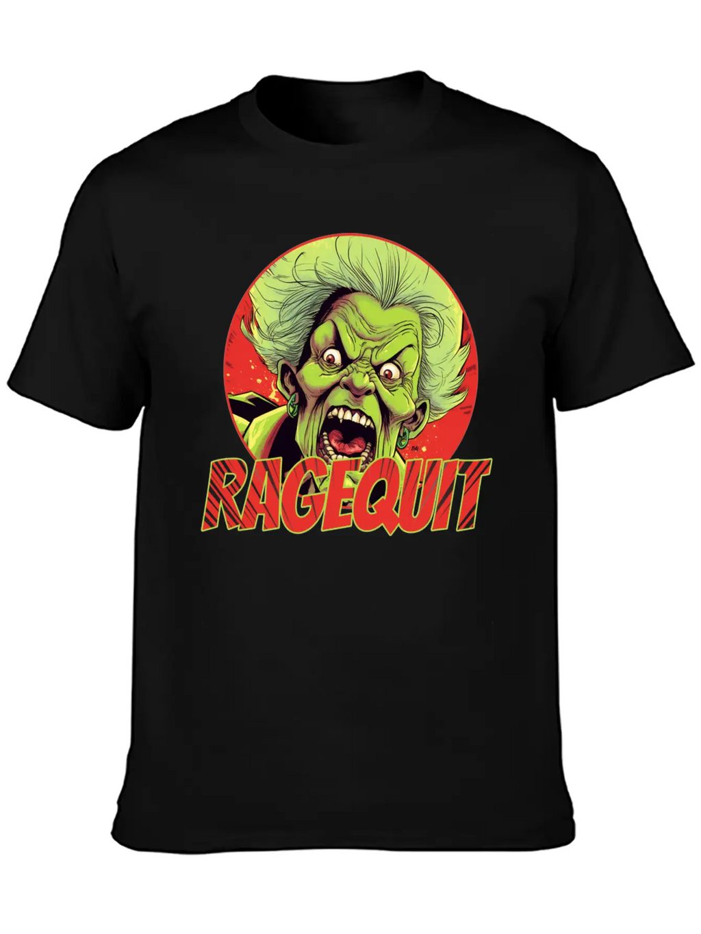 RAGEQUIT Unisex Short Sleeve Soft Cotton T-Shirt – Casual Everyday Wear
