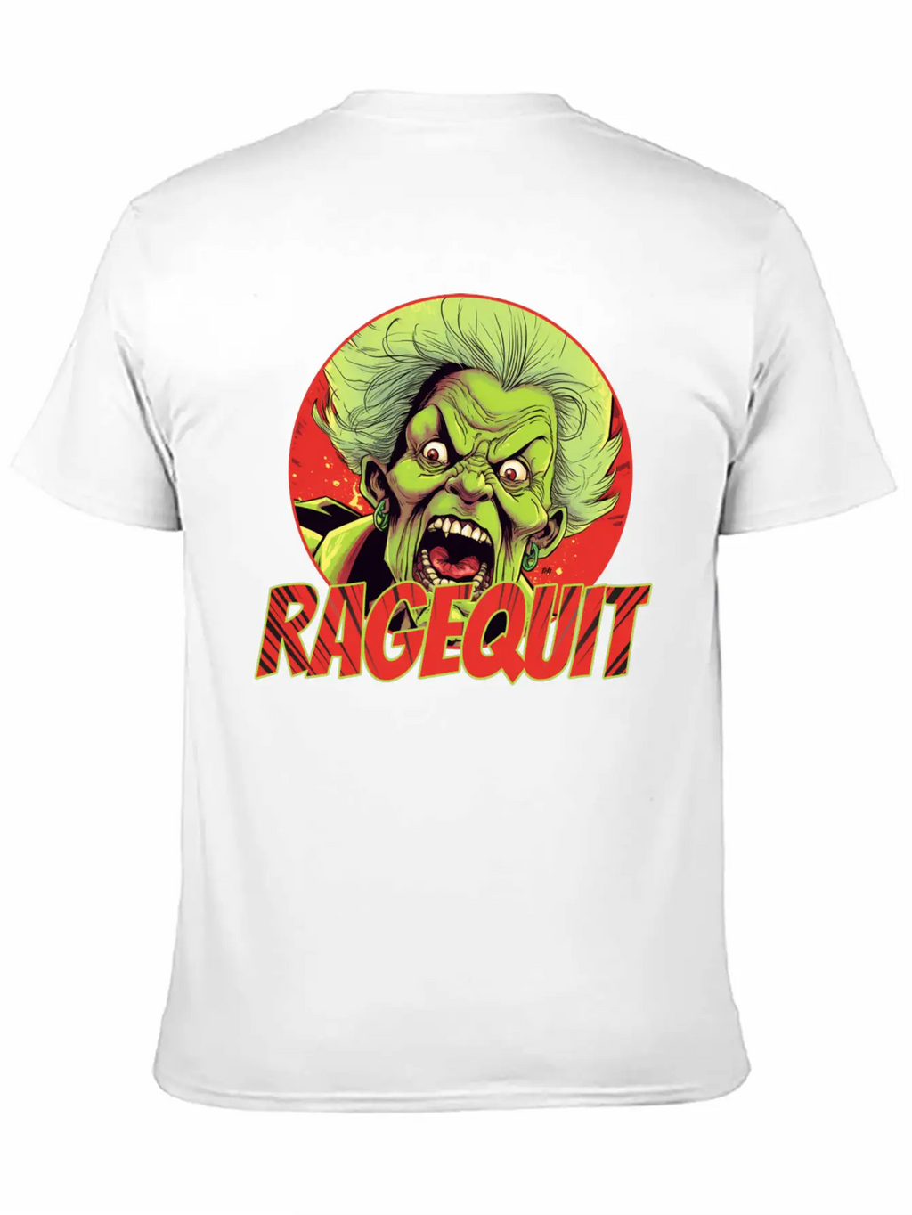 RAGEQUIT Unisex Short Sleeve Soft Cotton T-Shirt – Casual Everyday Wear