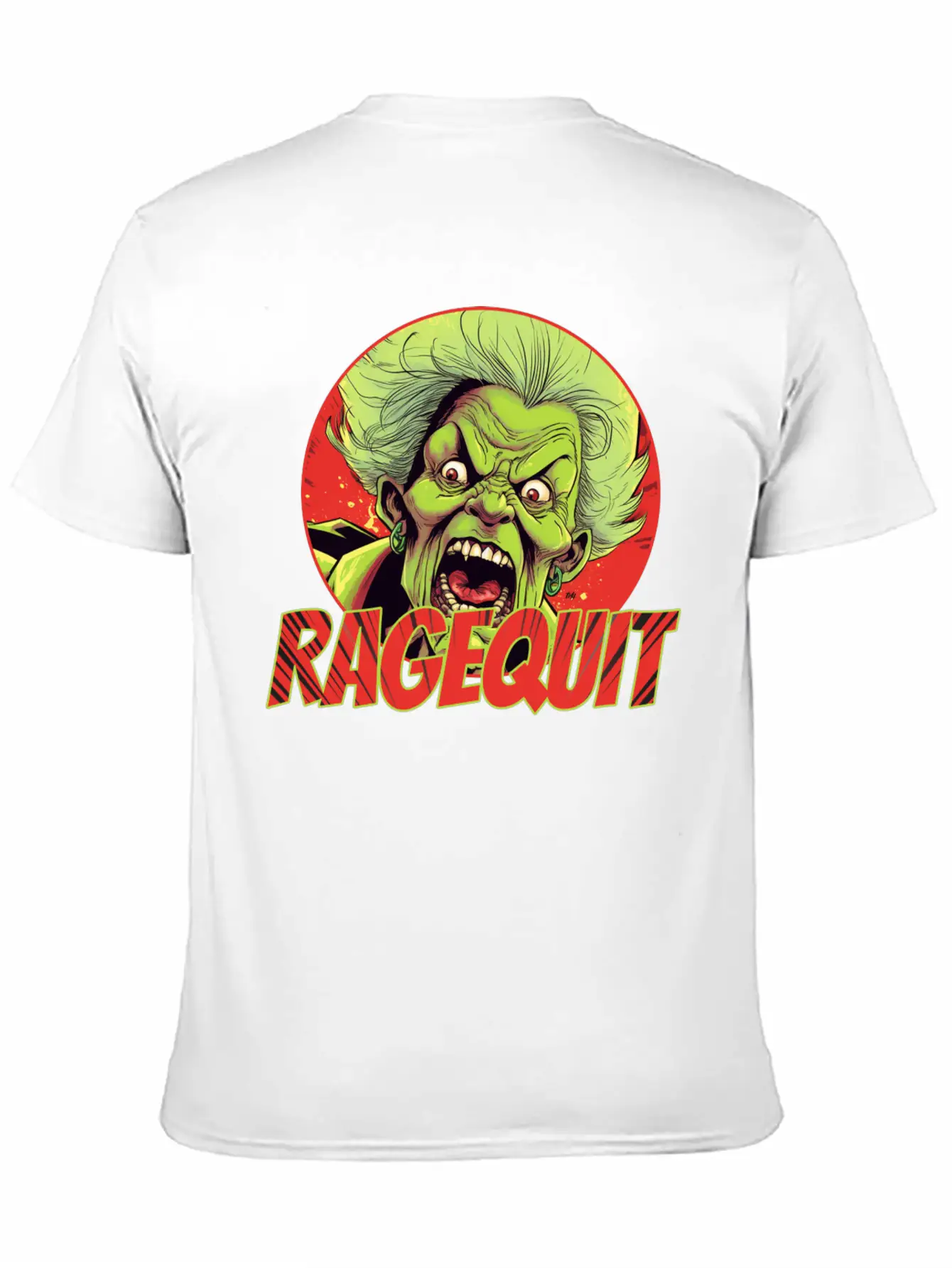 RAGEQUIT Unisex Short Sleeve Soft Cotton T-Shirt – Casual Everyday Wear