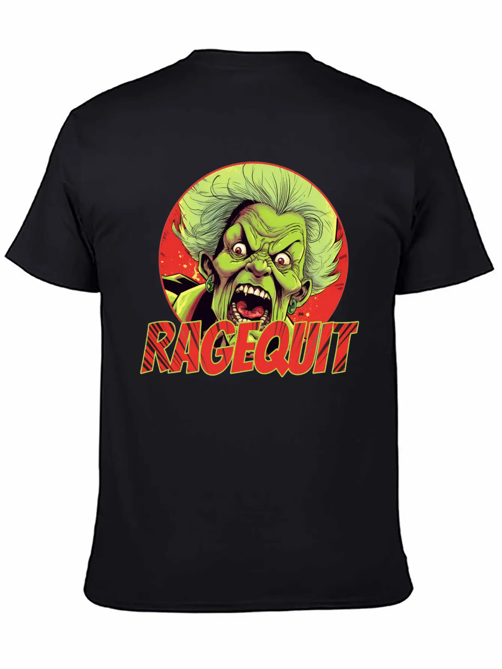 RAGEQUIT Unisex Short Sleeve Soft Cotton T-Shirt – Casual Everyday Wear