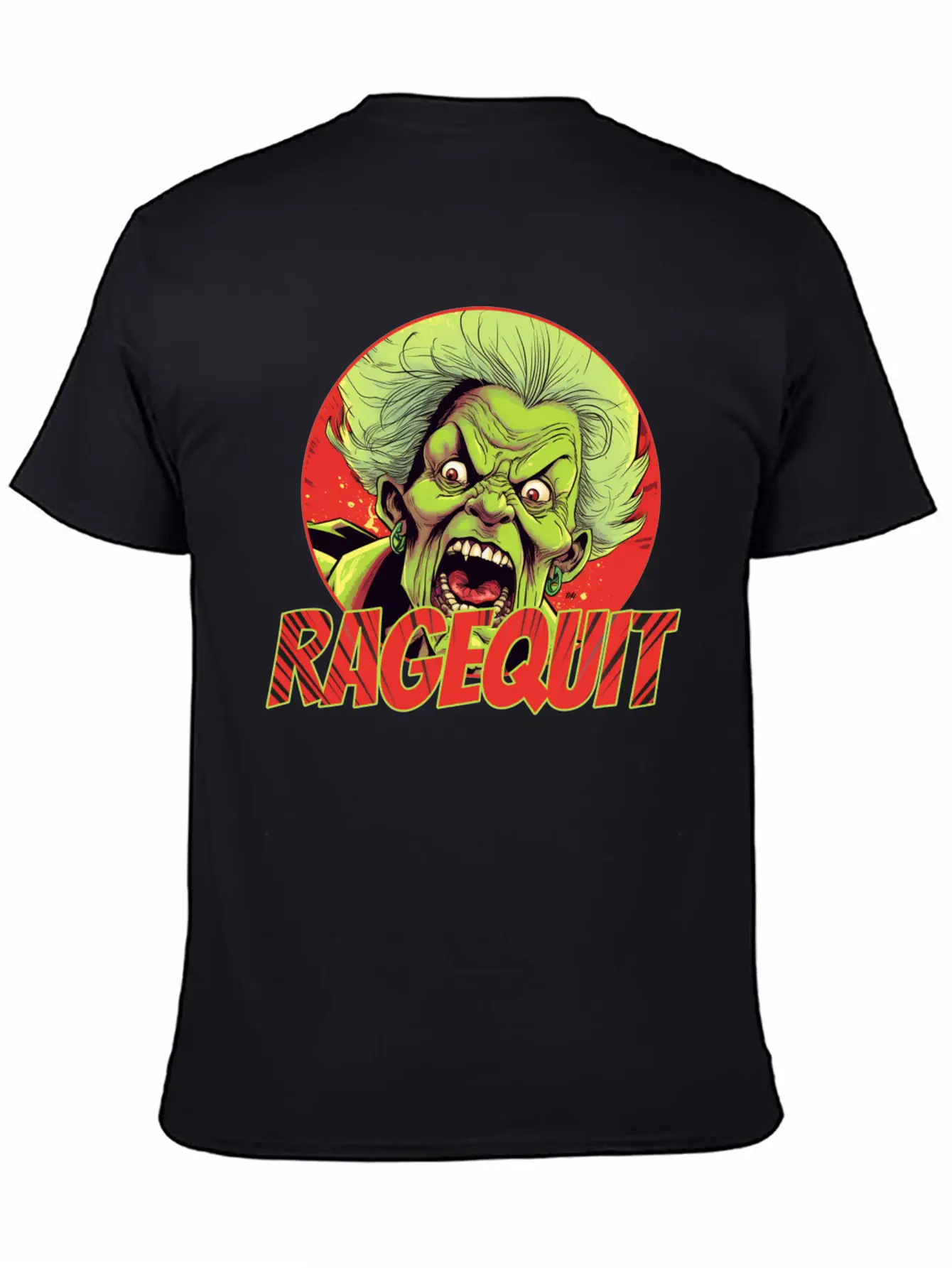 RAGEQUIT Unisex Short Sleeve Soft Cotton T-Shirt – Casual Everyday Wear