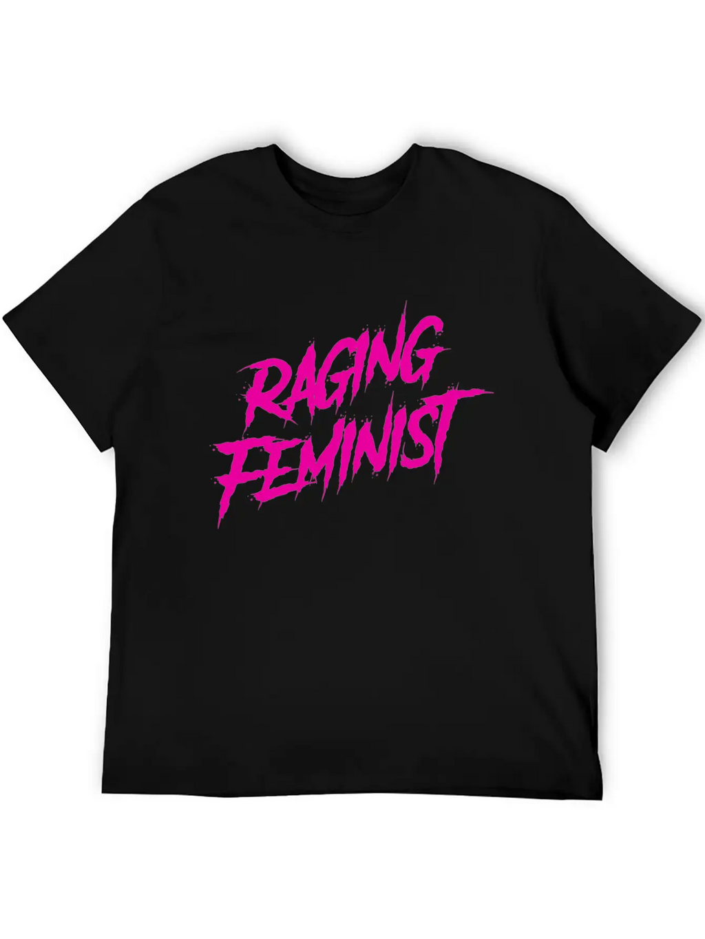 Raging Feminist Unisex Short Sleeve Soft Cotton T-Shirt – Casual Everyday Wear