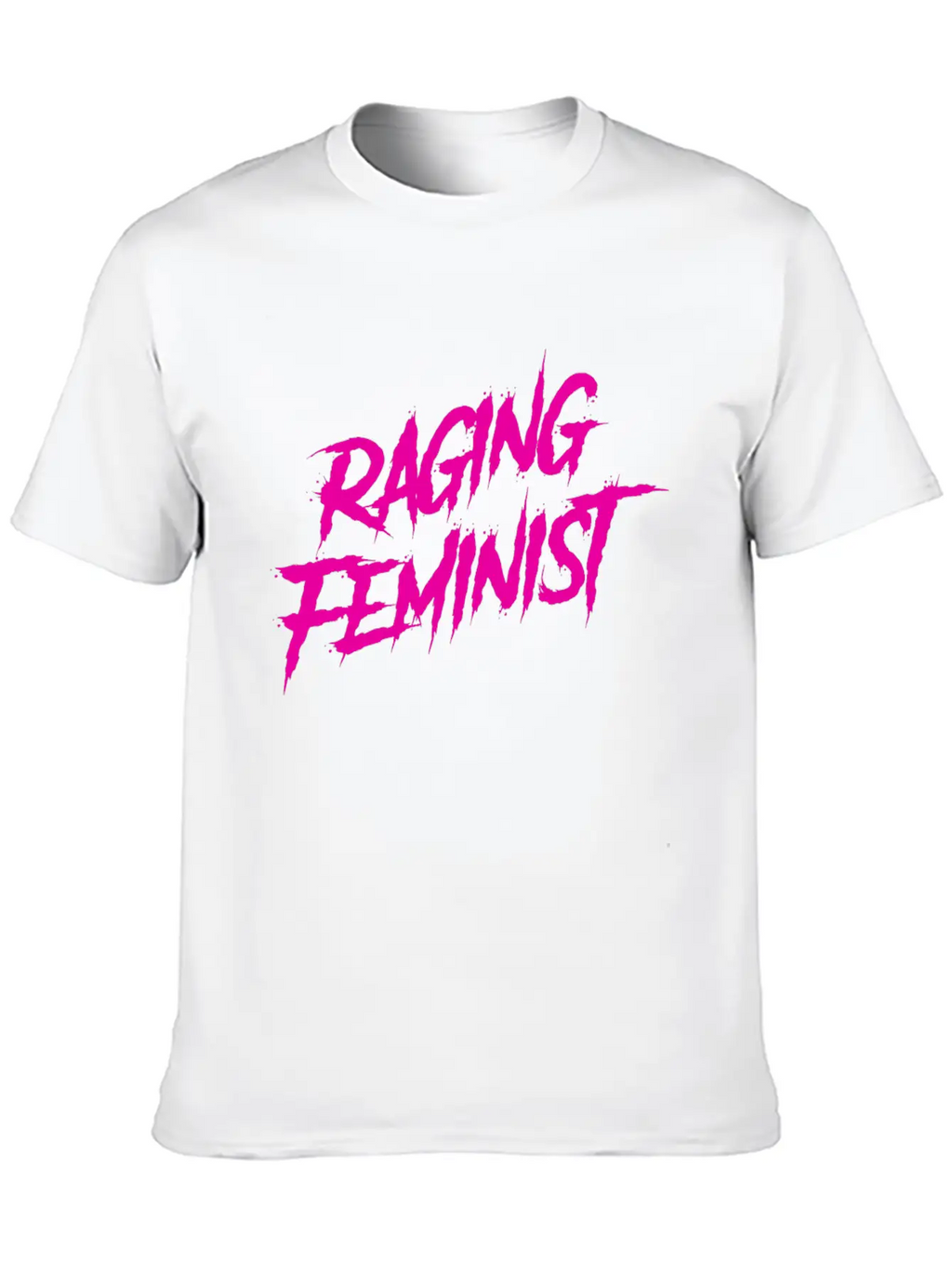 Raging Feminist Unisex Short Sleeve Soft Cotton T-Shirt – Casual Everyday Wear