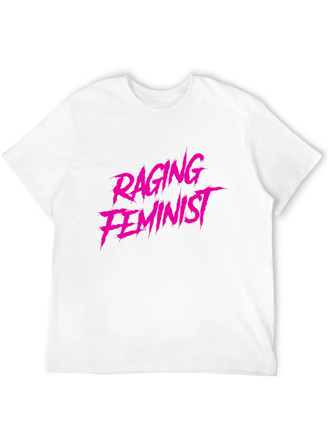 Raging Feminist Unisex Short Sleeve Soft Cotton T-Shirt – Casual Everyday Wear
