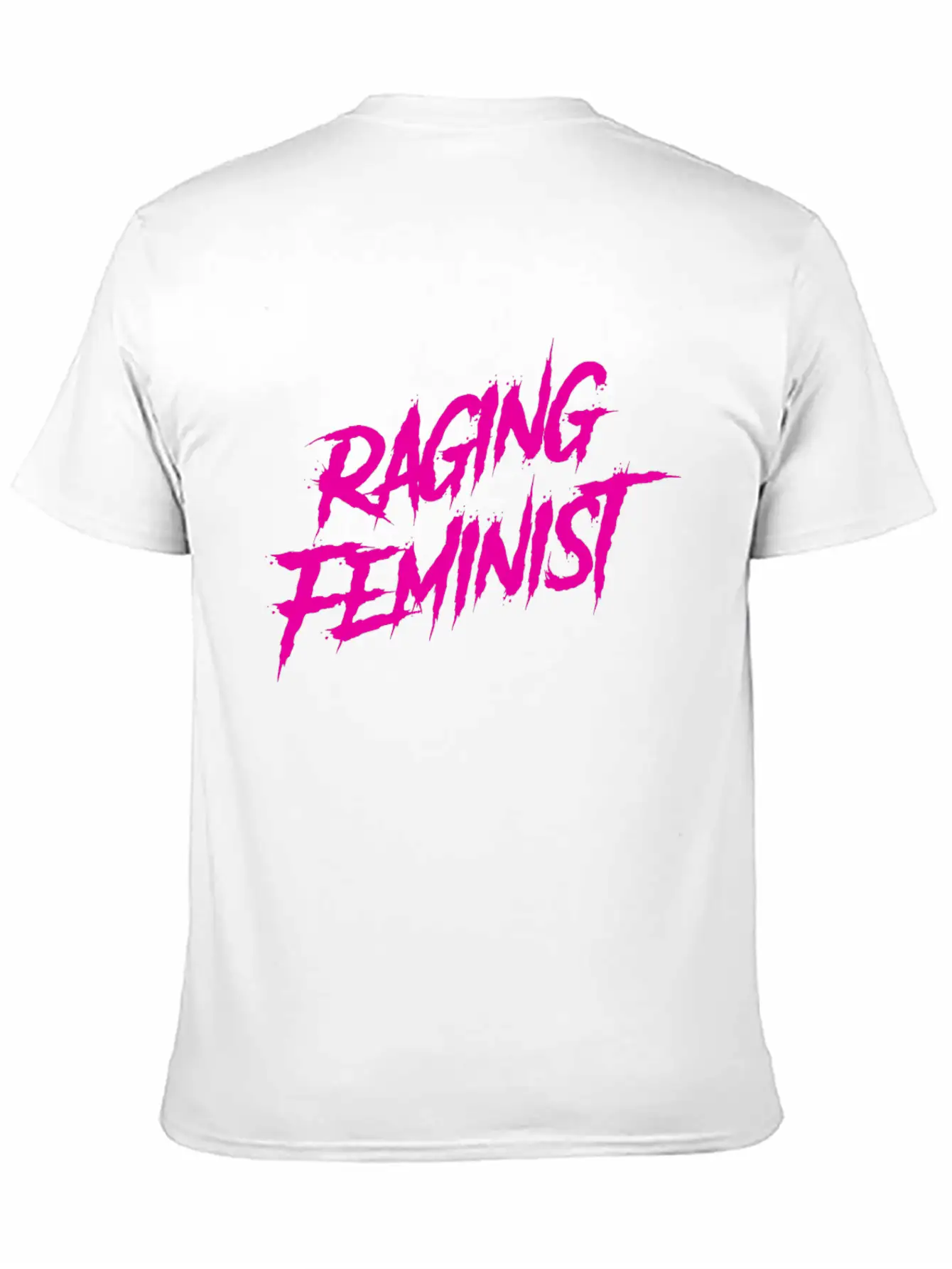 Raging Feminist Unisex Short Sleeve Soft Cotton T-Shirt – Casual Everyday Wear