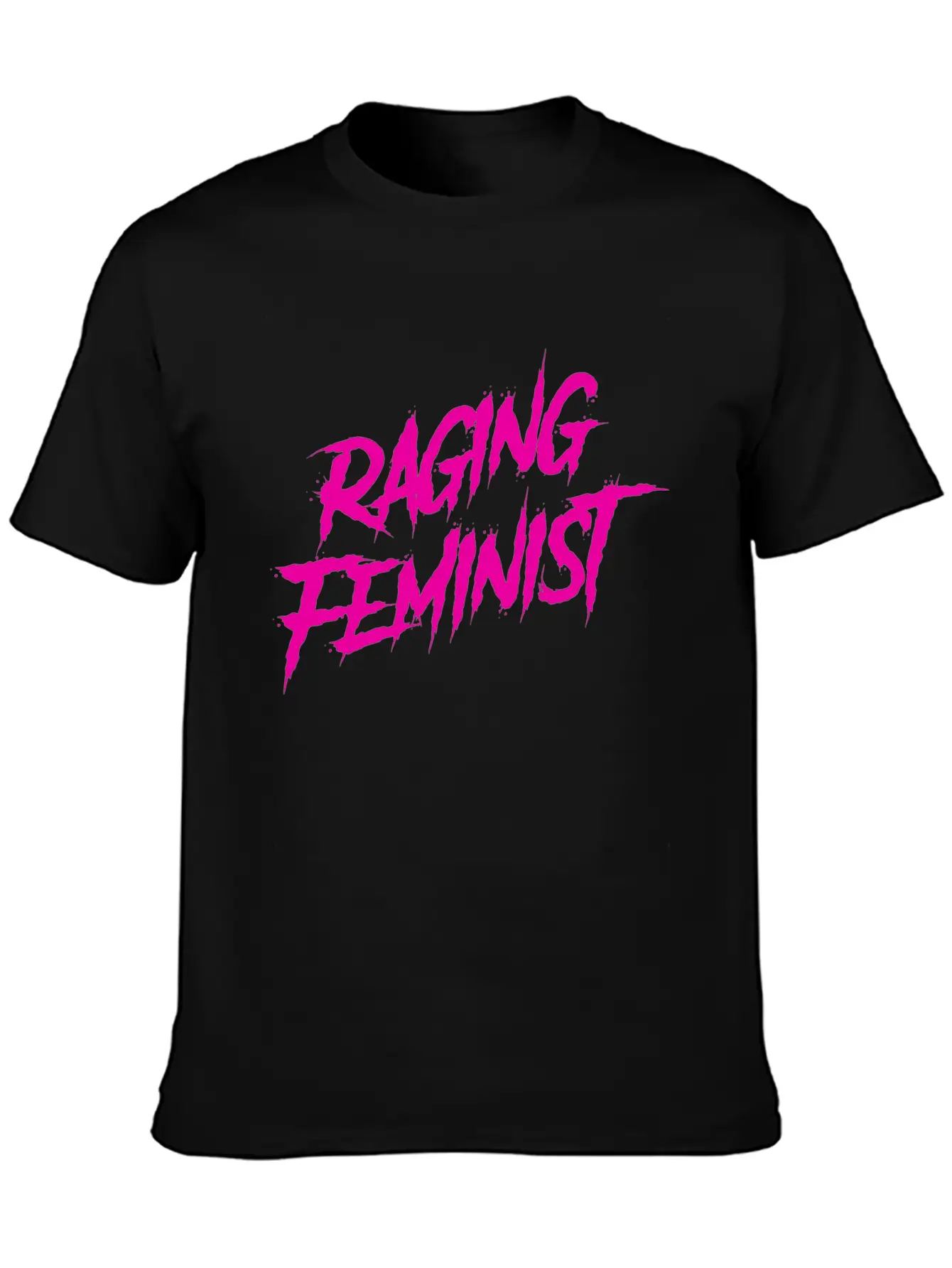 Raging Feminist Unisex Short Sleeve Soft Cotton T-Shirt – Casual Everyday Wear