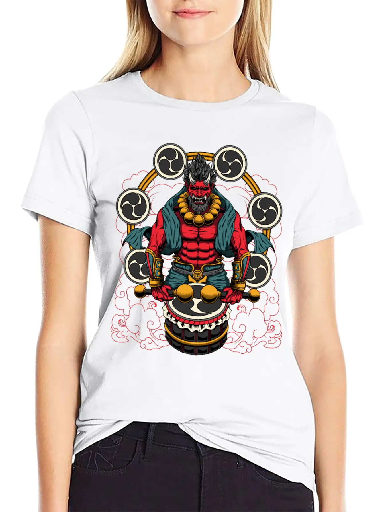 Raijin Casual Graphic T-Shirt – Simple And Comfortable Daily Wear