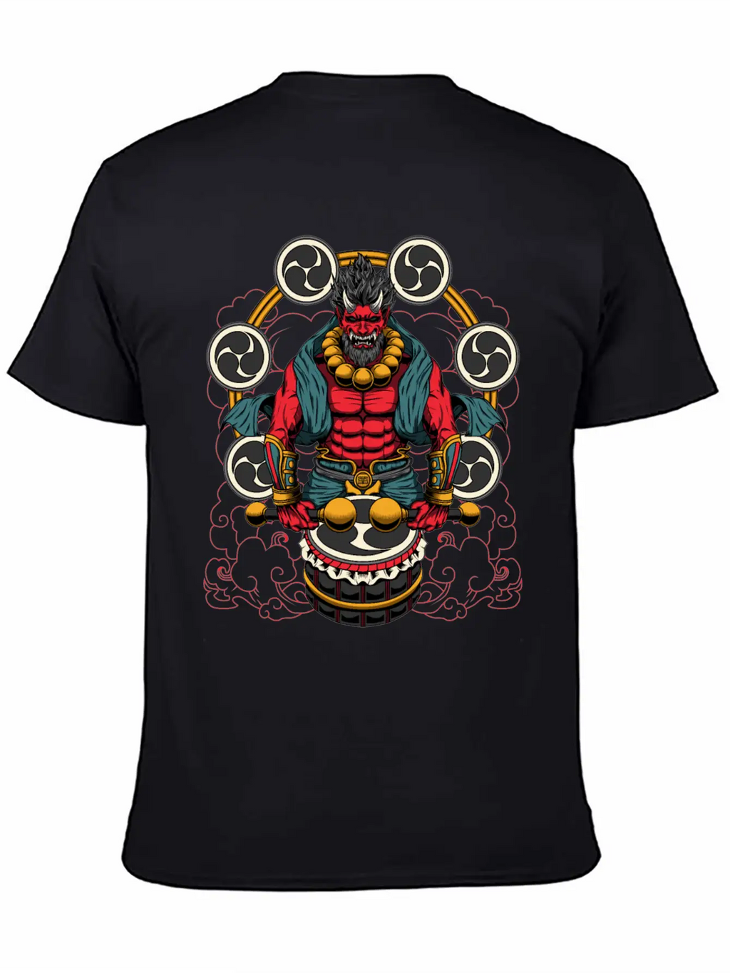 Raijin Casual Graphic T-Shirt – Simple And Comfortable Daily Wear