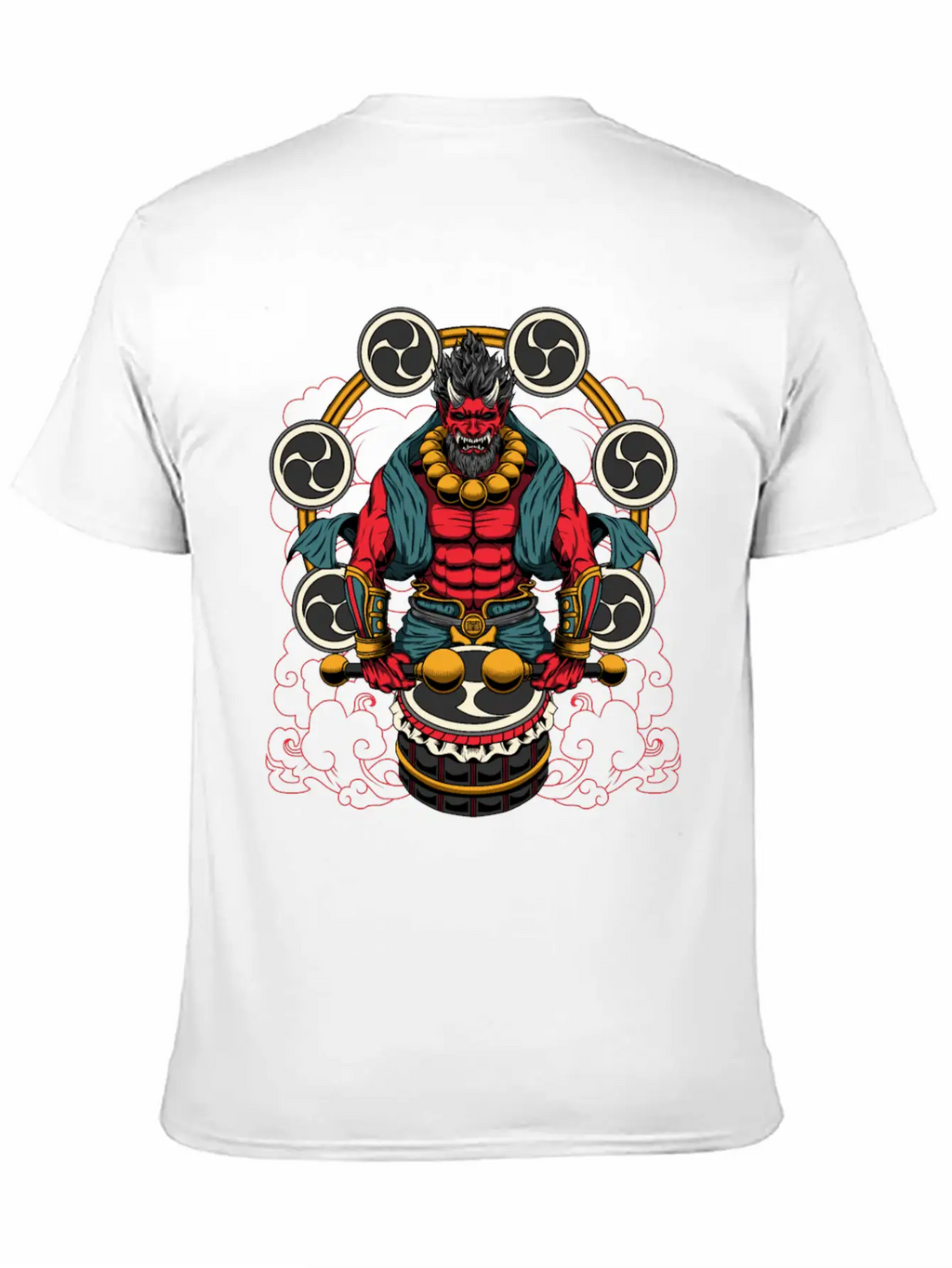 Raijin Casual Graphic T-Shirt – Simple And Comfortable Daily Wear
