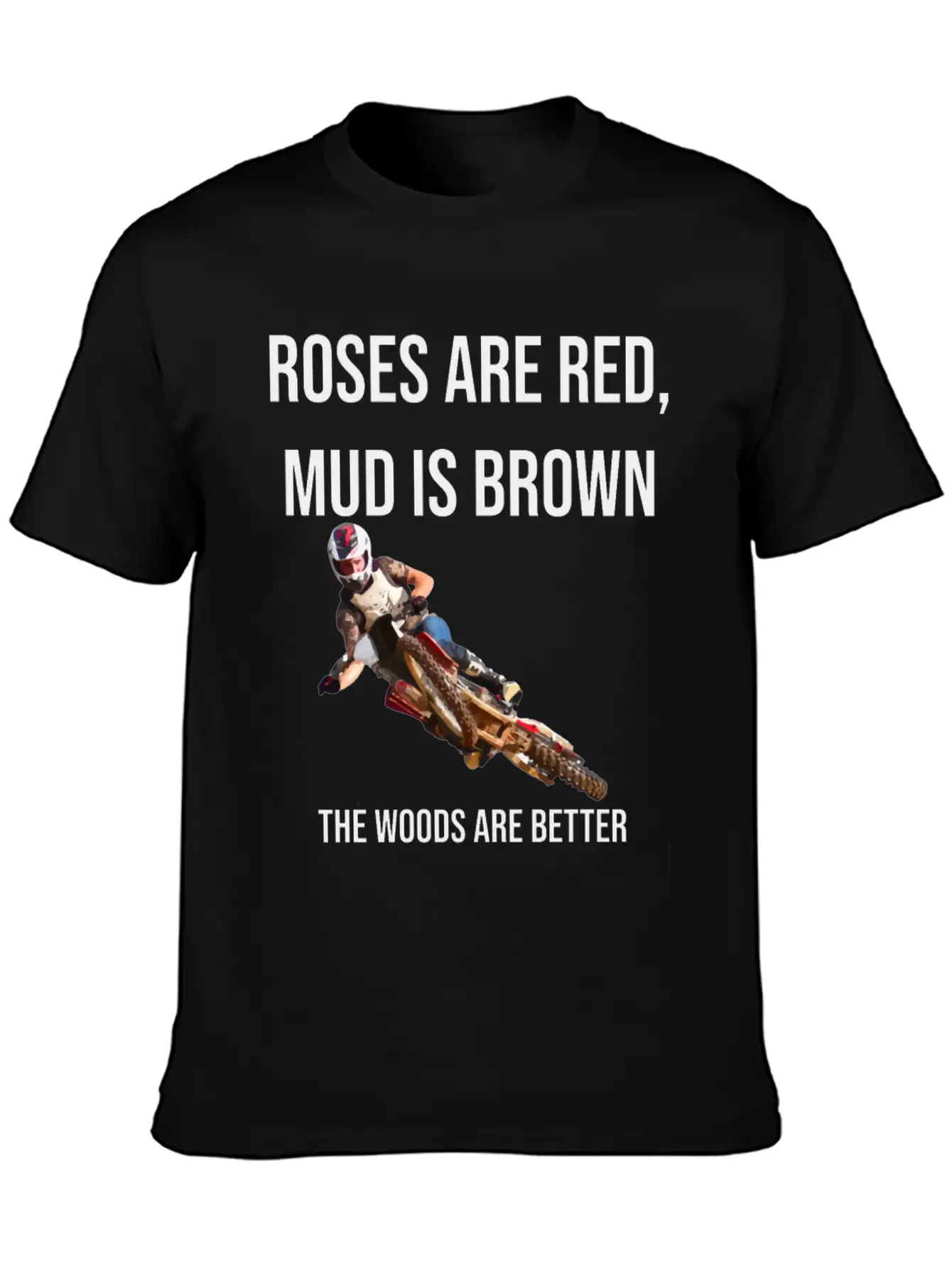 Rain Mud Fun Motor Racing Present Breathable Soft Cotton T-Shirt – Timeless Casual Look