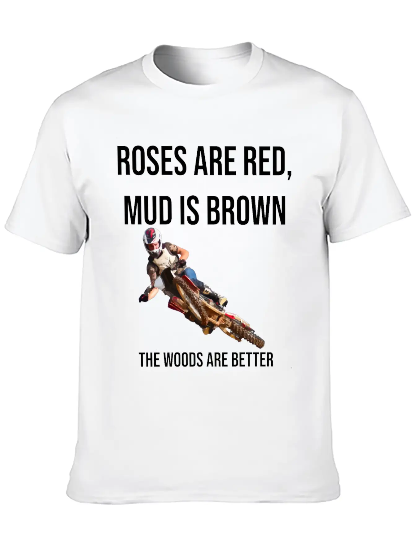 Rain Mud Fun Motor Racing Present Breathable Soft Cotton T-Shirt – Timeless Casual Look