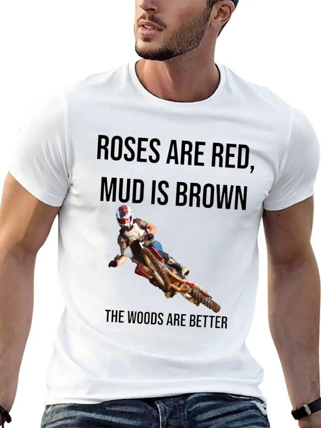 Rain Mud Fun Motor Racing Present Breathable Soft Cotton T-Shirt – Timeless Casual Look