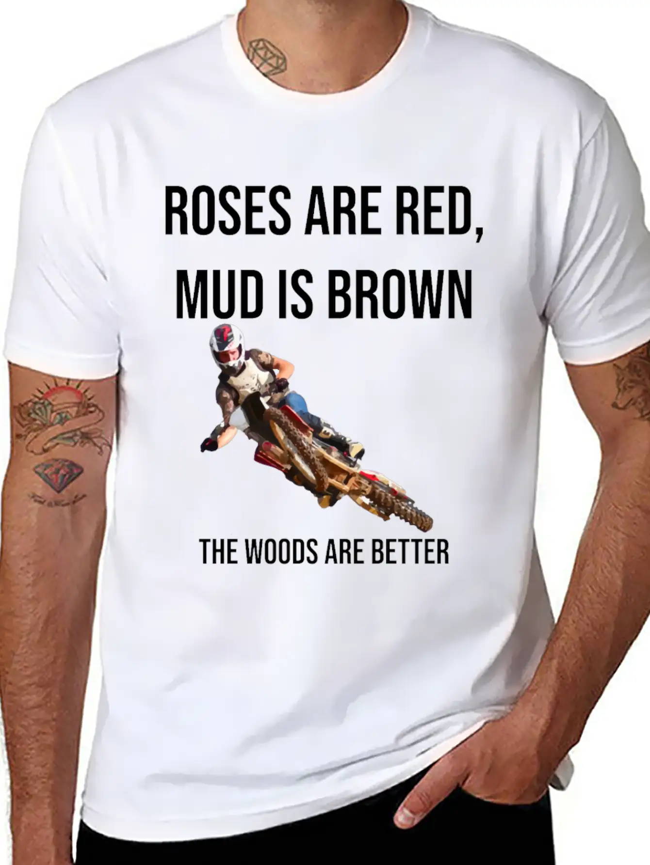 Rain Mud Fun Motor Racing Present Breathable Soft Cotton T-Shirt – Timeless Casual Look