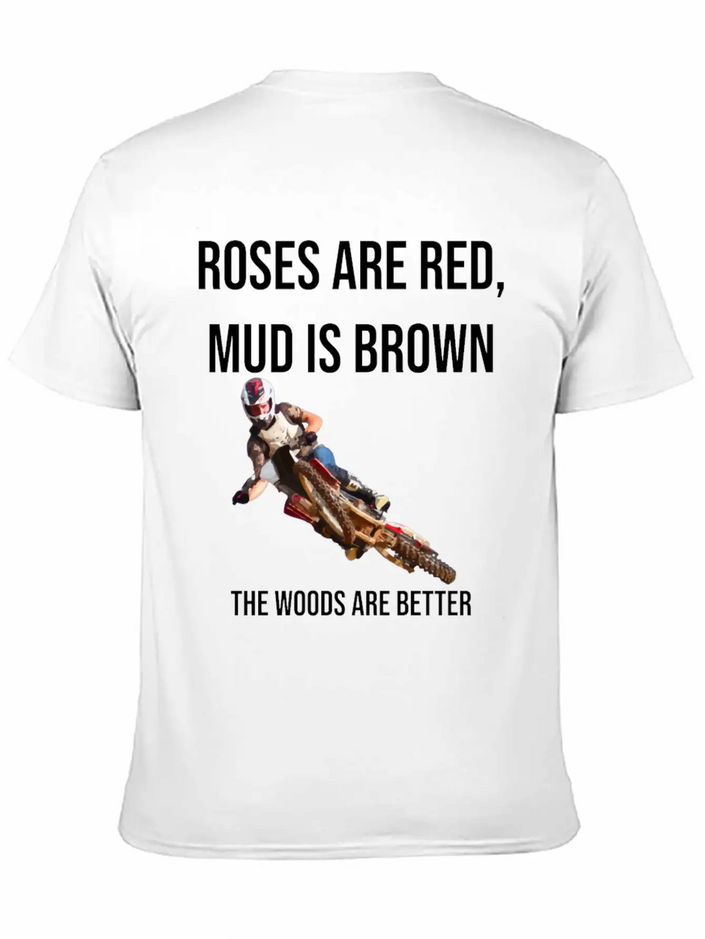 Rain Mud Fun Motor Racing Present Breathable Soft Cotton T-Shirt – Timeless Casual Look